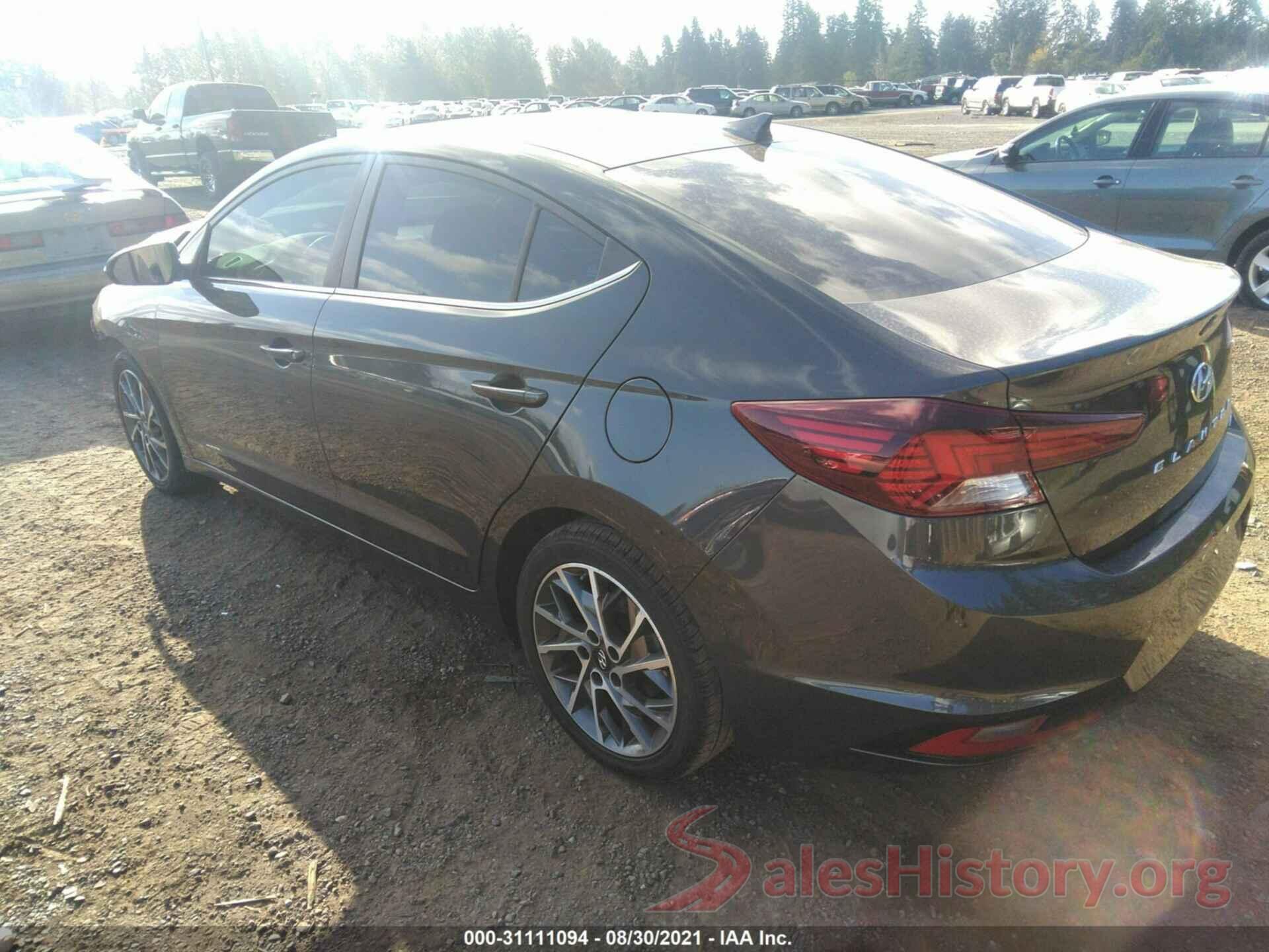 5NPD84LF9LH610696 2020 HYUNDAI ELANTRA