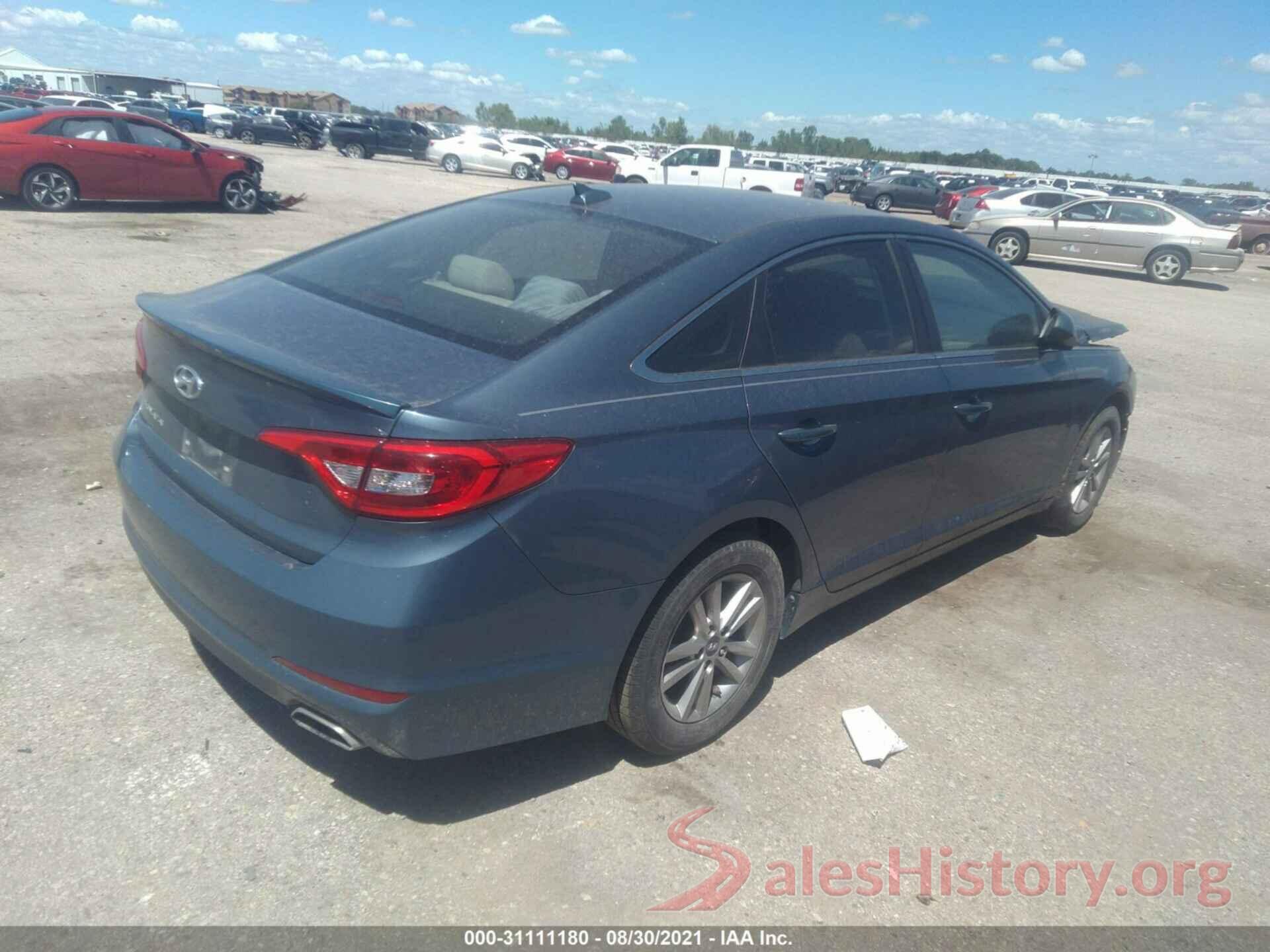 5NPE24AF0GH290098 2016 HYUNDAI SONATA