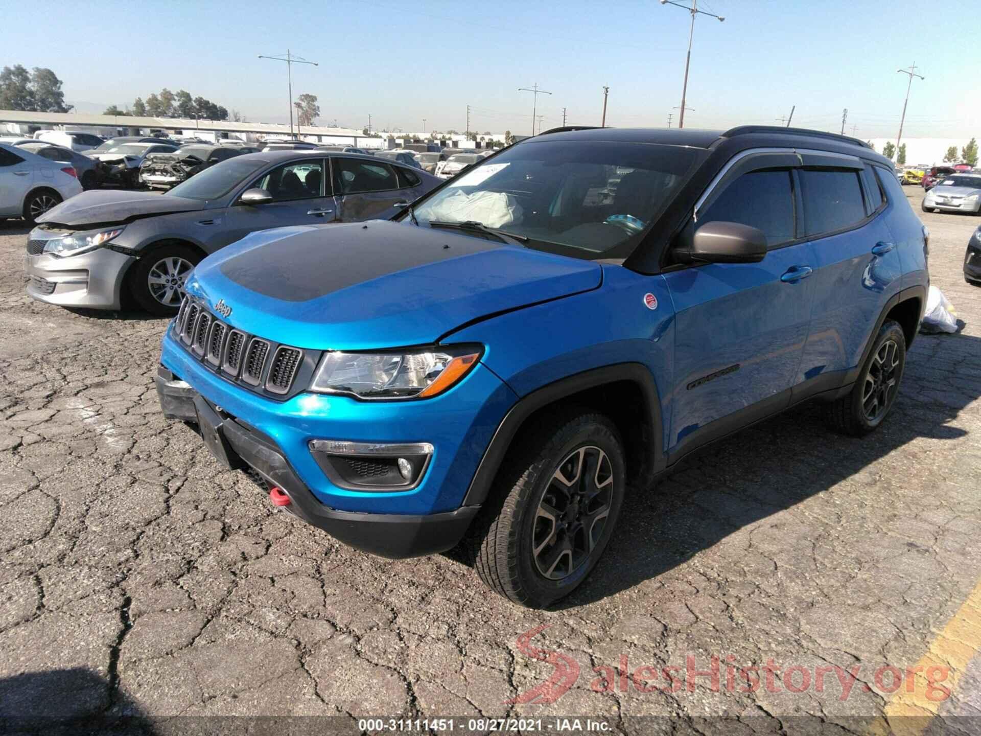 3C4NJDDB5KT617583 2019 JEEP COMPASS