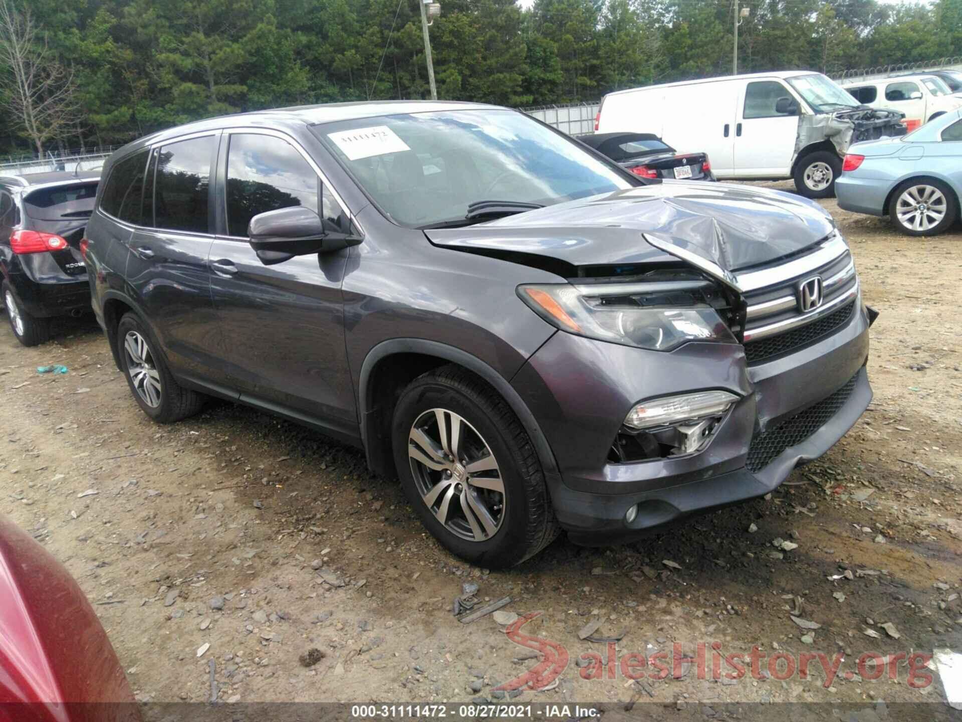 5FNYF5H56GB010297 2016 HONDA PILOT