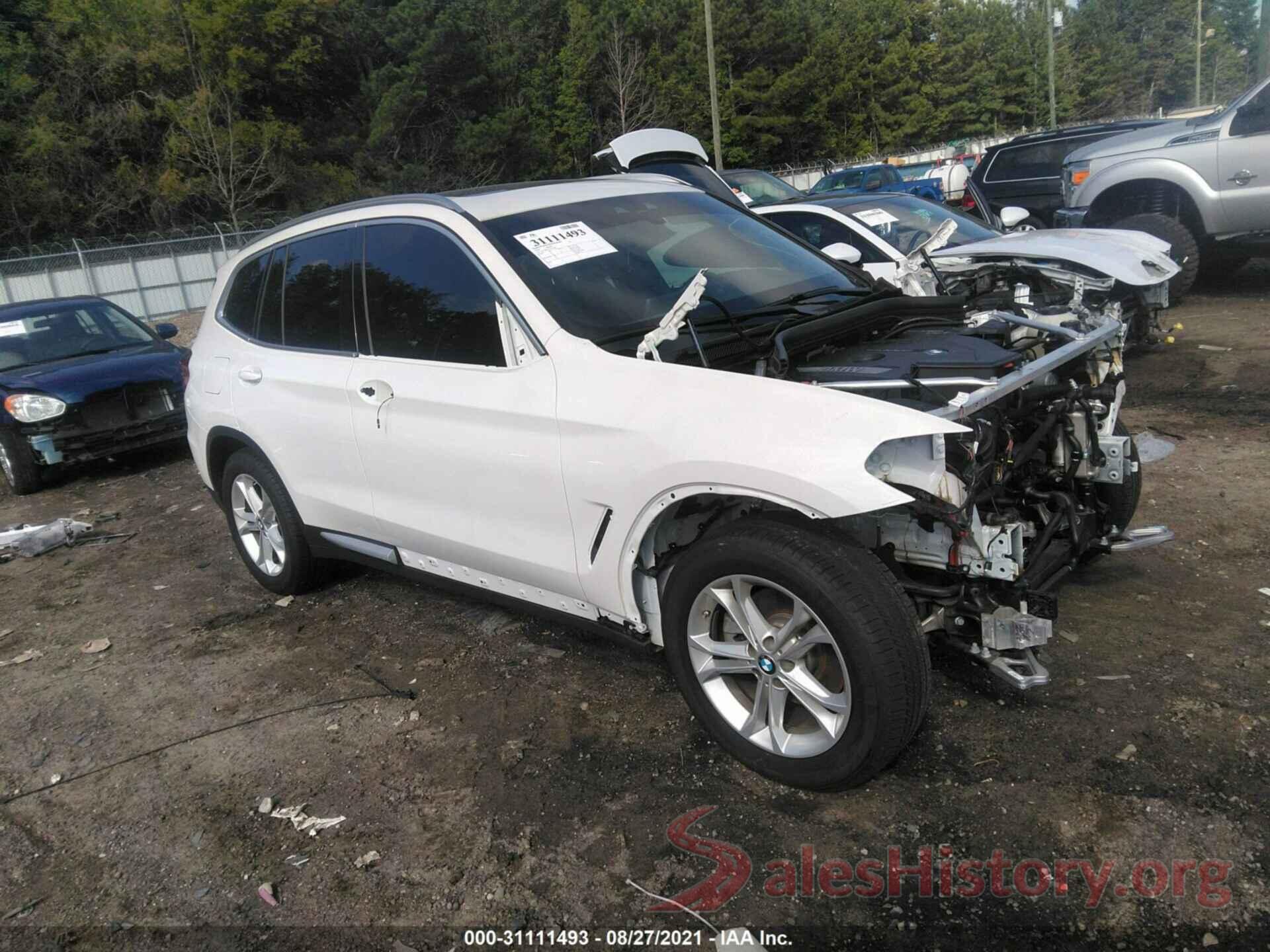 5UXTR9C52KLR10084 2019 BMW X3