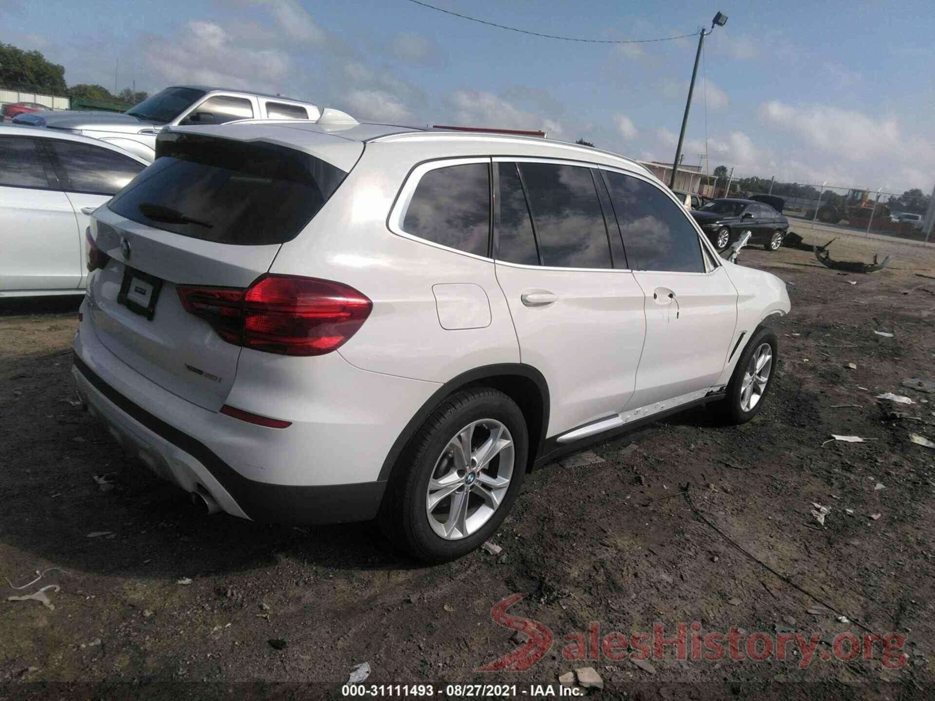 5UXTR9C52KLR10084 2019 BMW X3