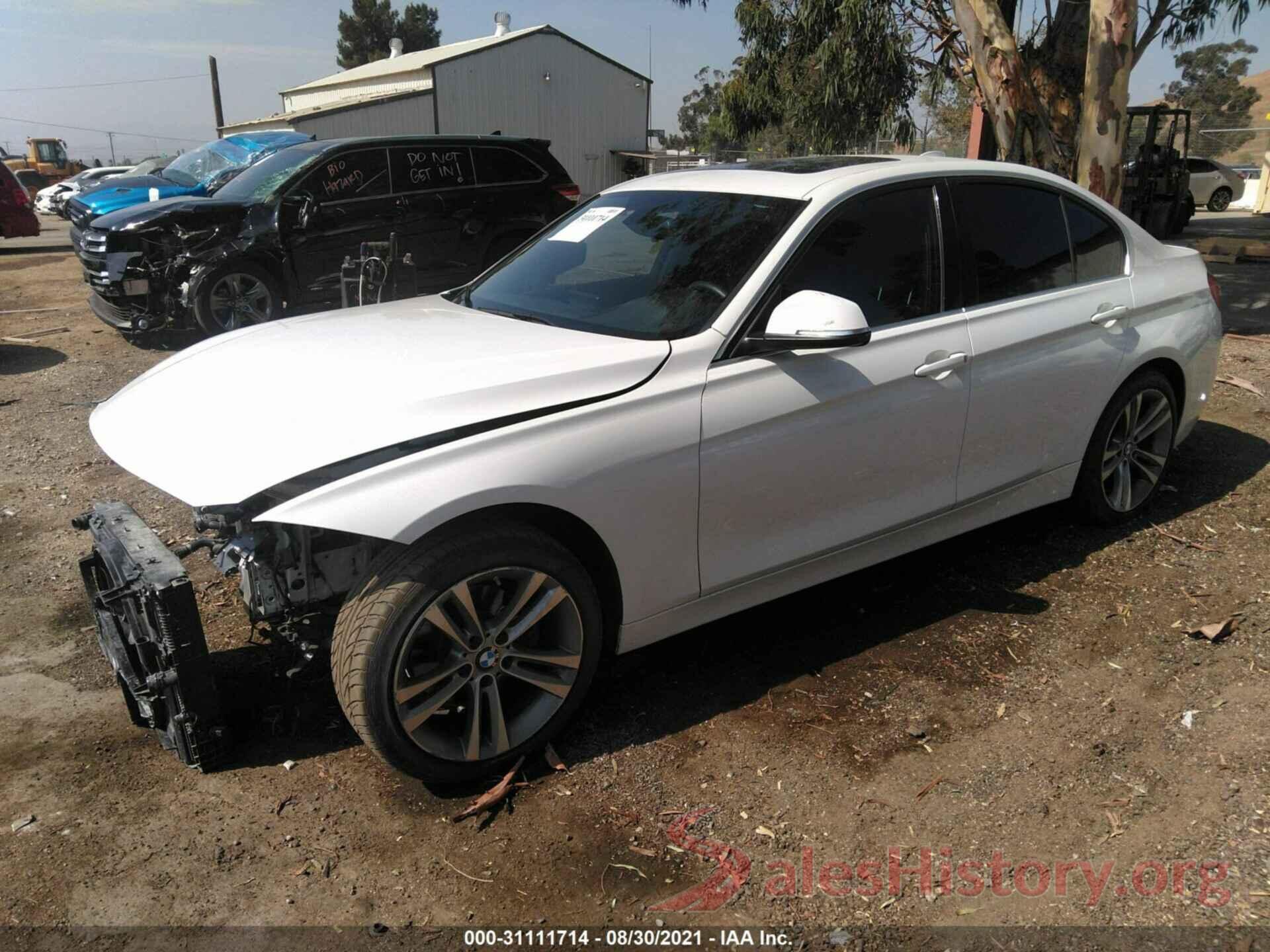 WBA8B9G34HNU56757 2017 BMW 3 SERIES