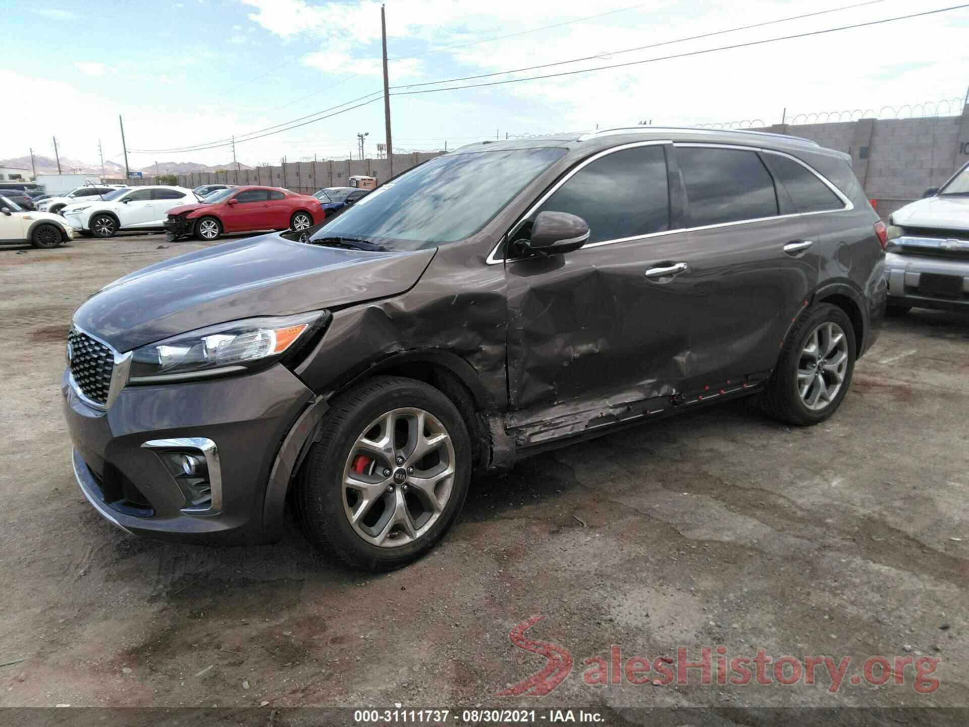 5XYPK4A53KG446554 2019 KIA SORENTO