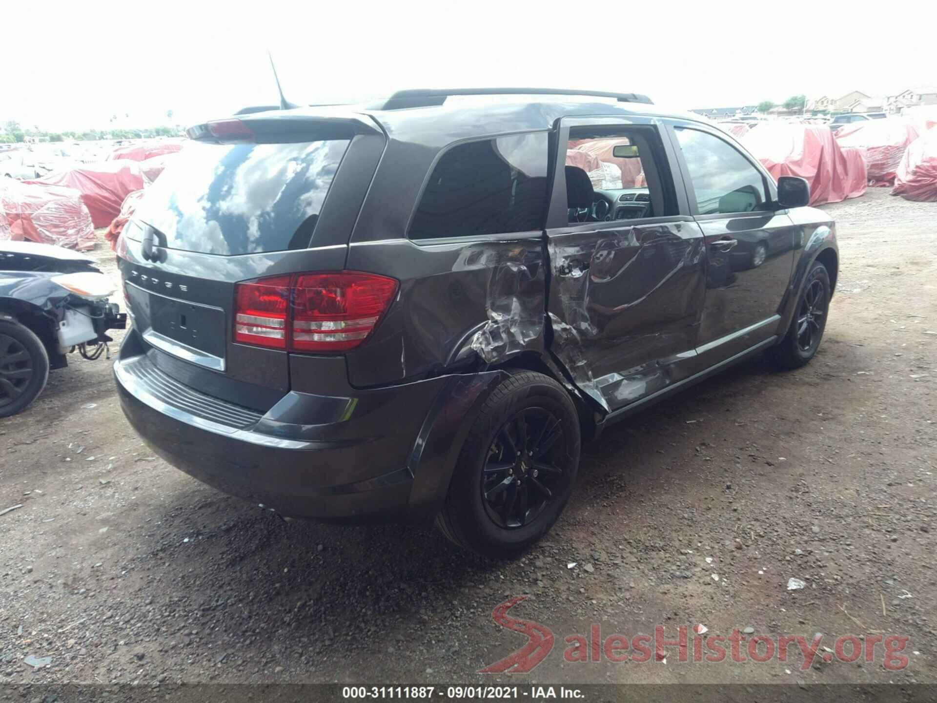 3C4PDCAB1LT280524 2020 DODGE JOURNEY