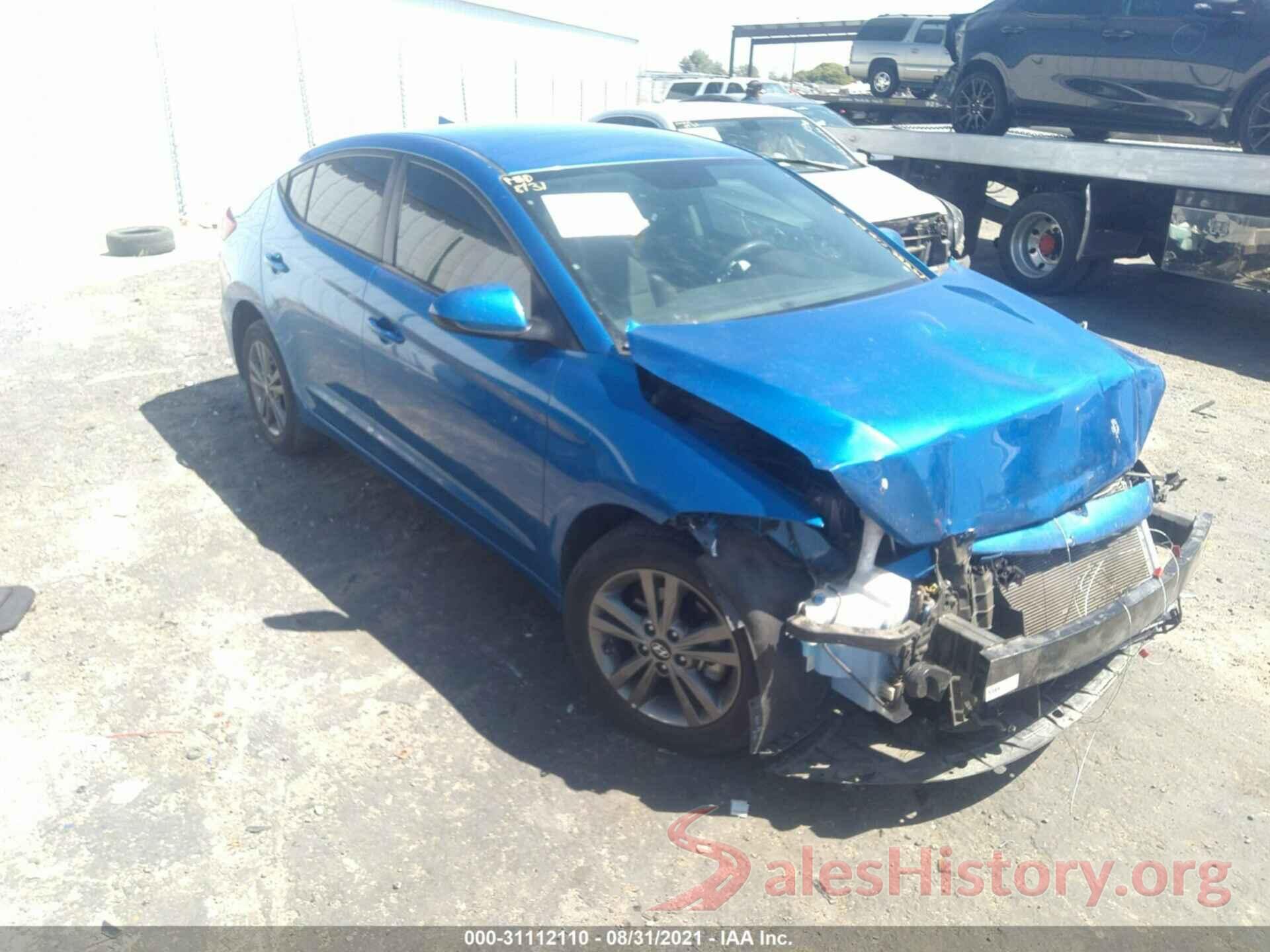 5NPD84LF2JH247977 2018 HYUNDAI ELANTRA