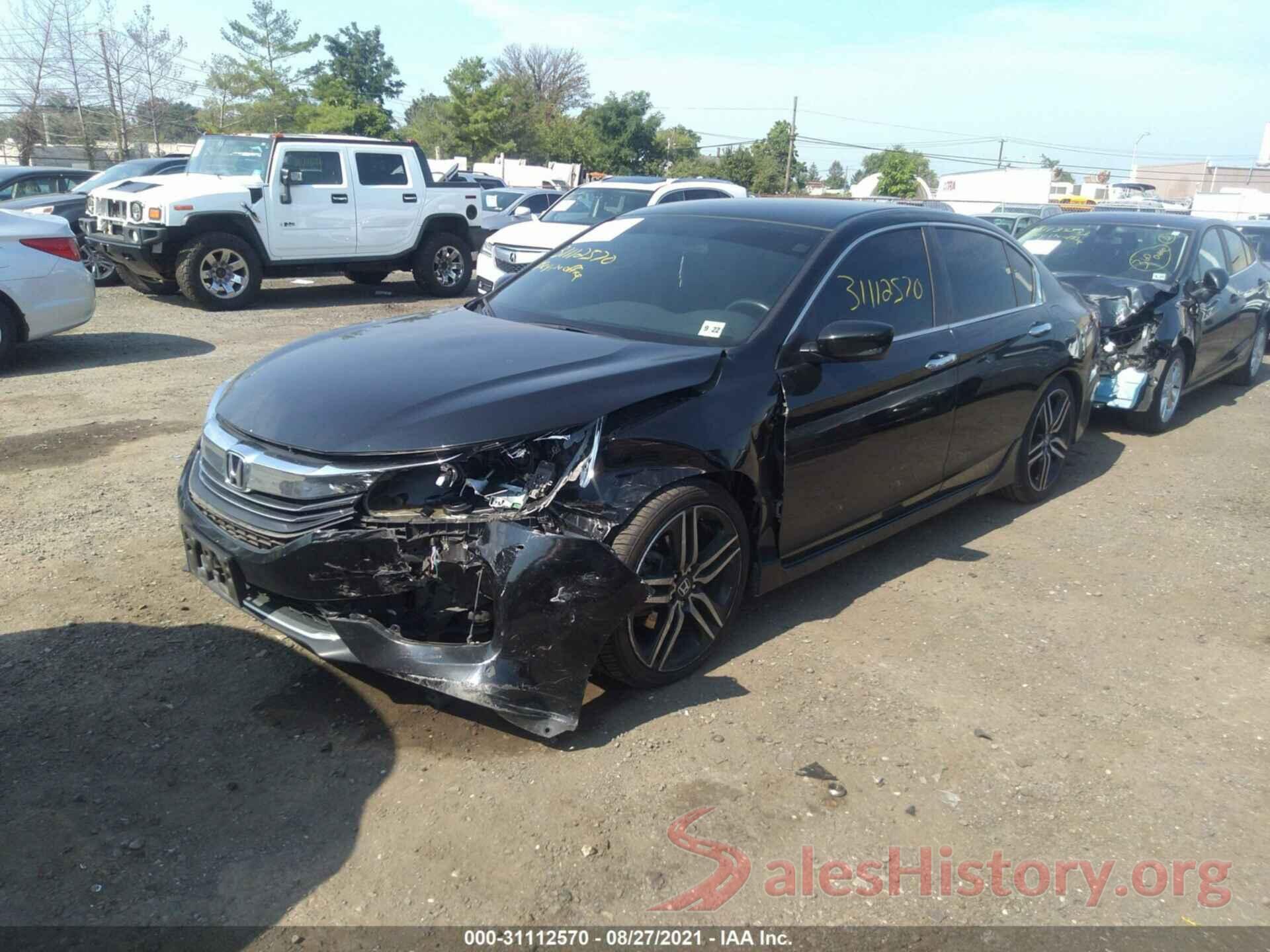 1HGCR2F14HA298591 2017 HONDA ACCORD SEDAN