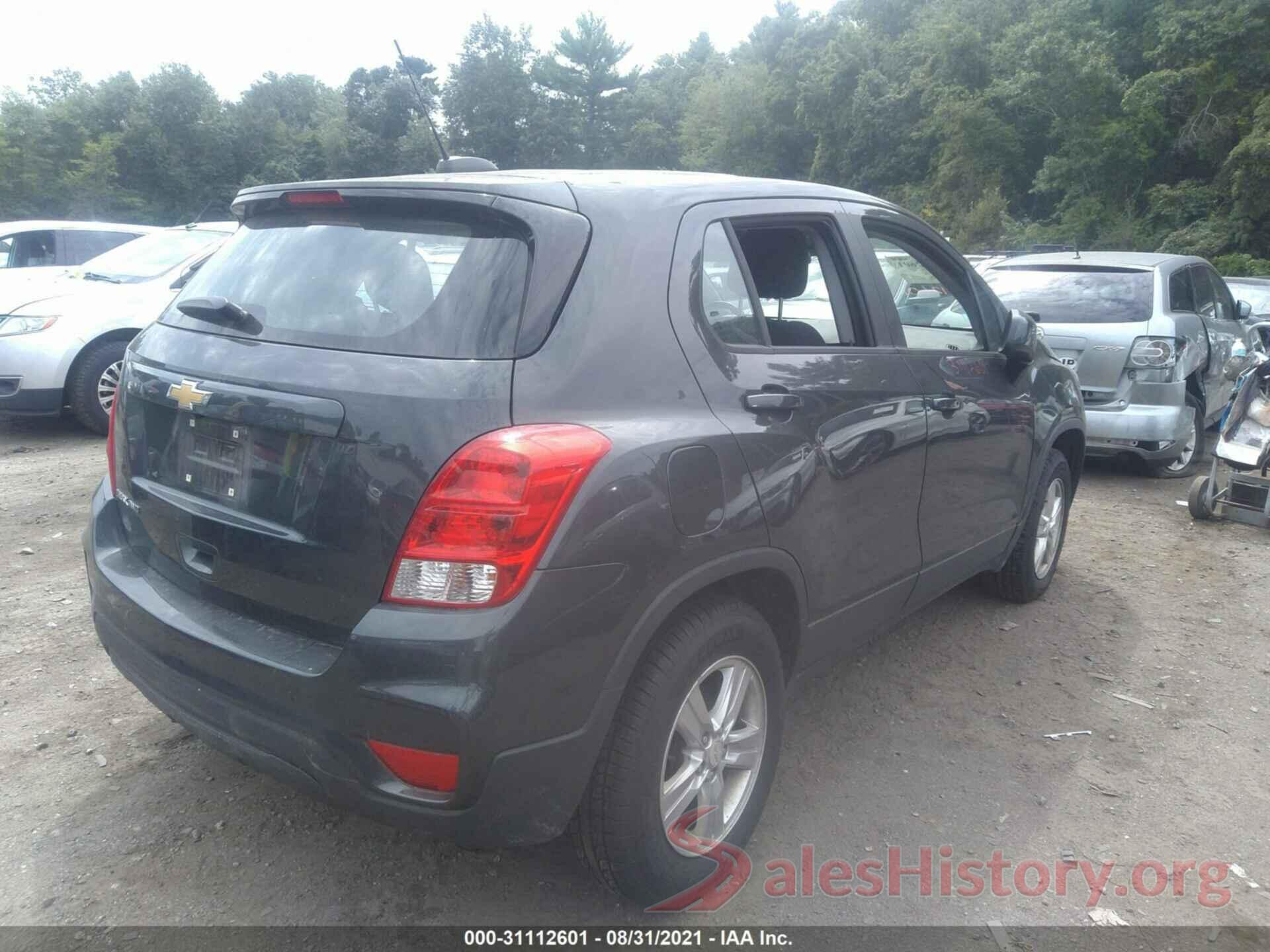 3GNCJNSB9KL256687 2019 CHEVROLET TRAX