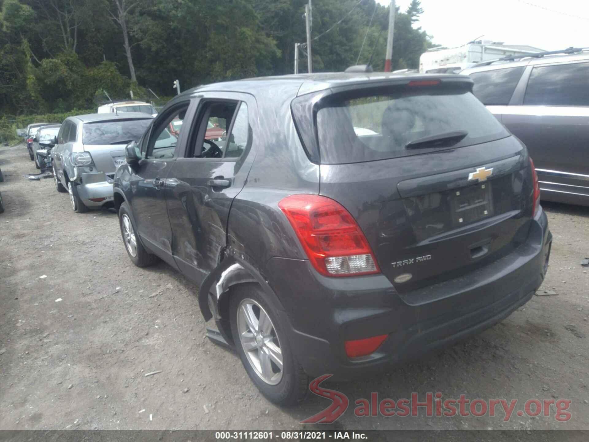 3GNCJNSB9KL256687 2019 CHEVROLET TRAX