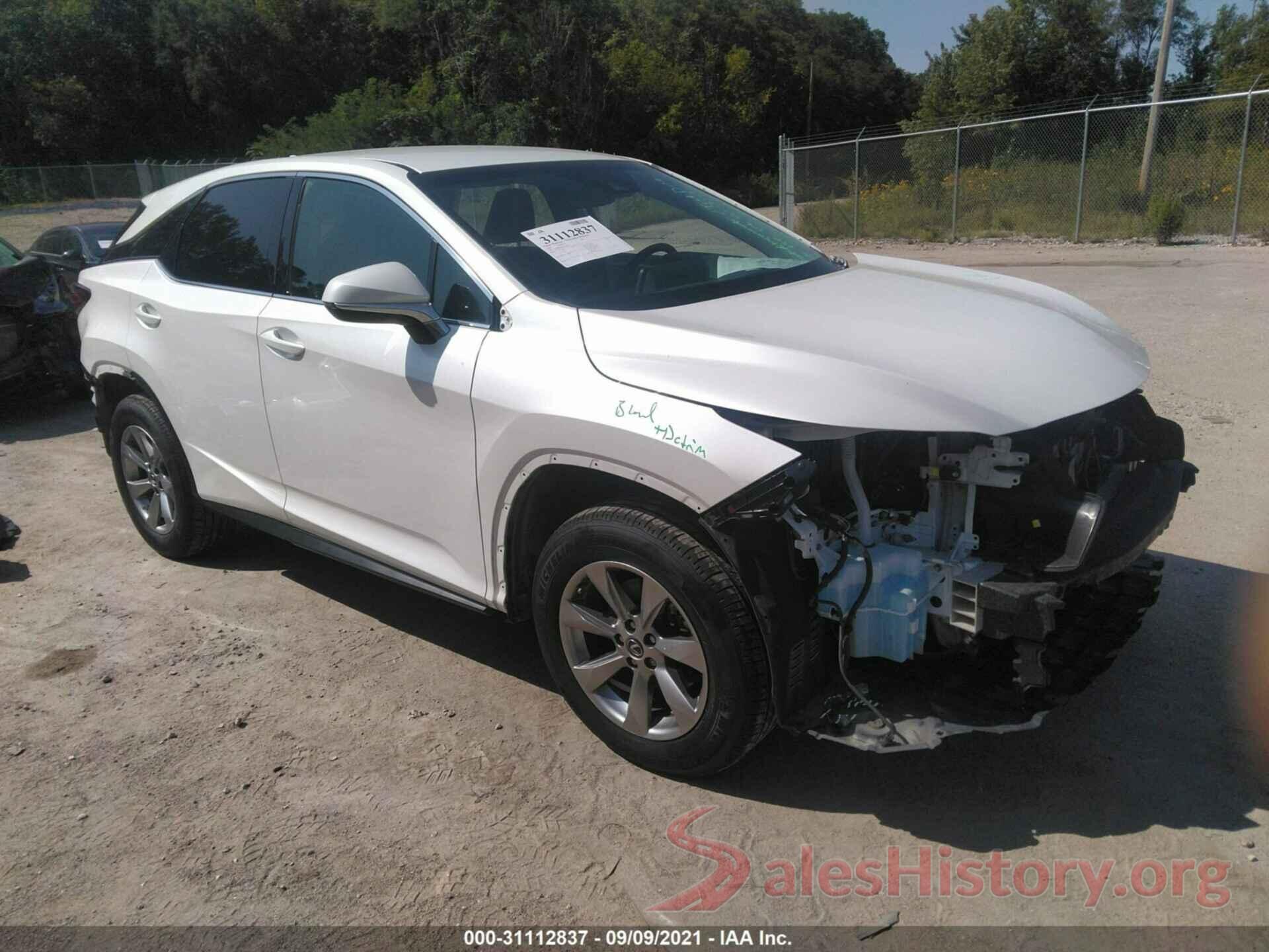 2T2BZMCAXJC144958 2018 LEXUS RX