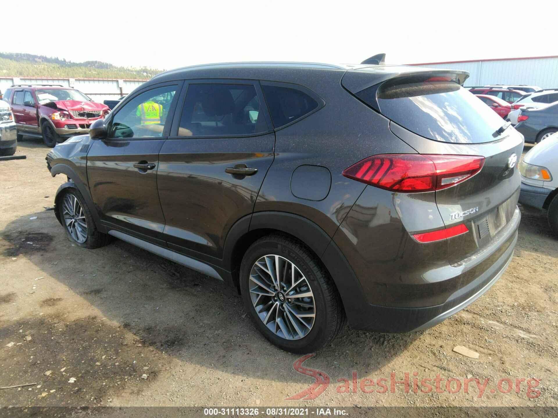 KM8J3CAL4KU038196 2019 HYUNDAI TUCSON