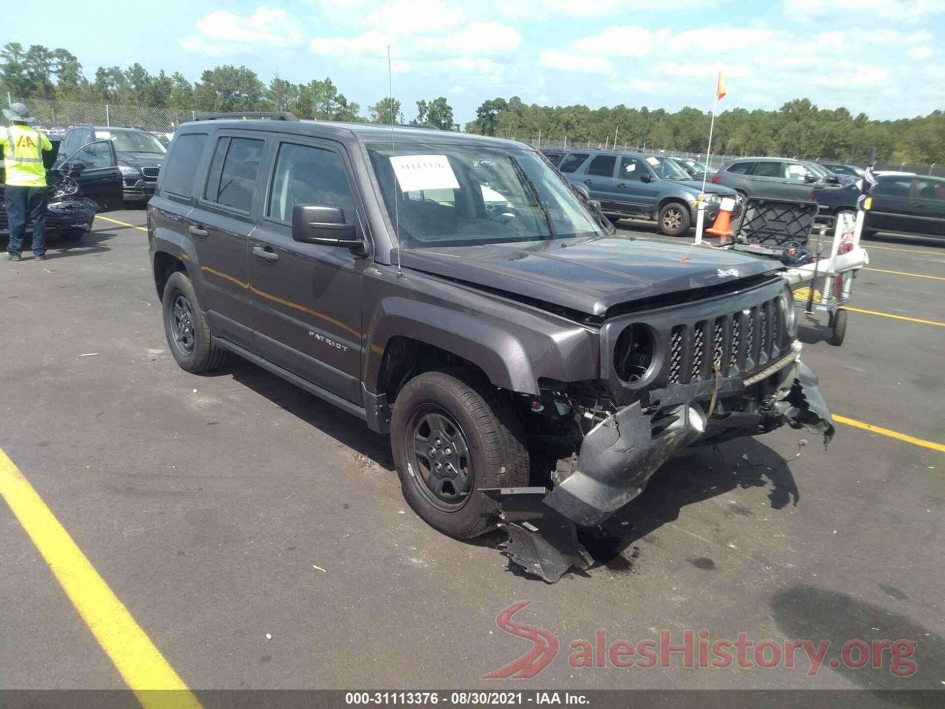 1C4NJPBAXHD132043 2017 JEEP PATRIOT