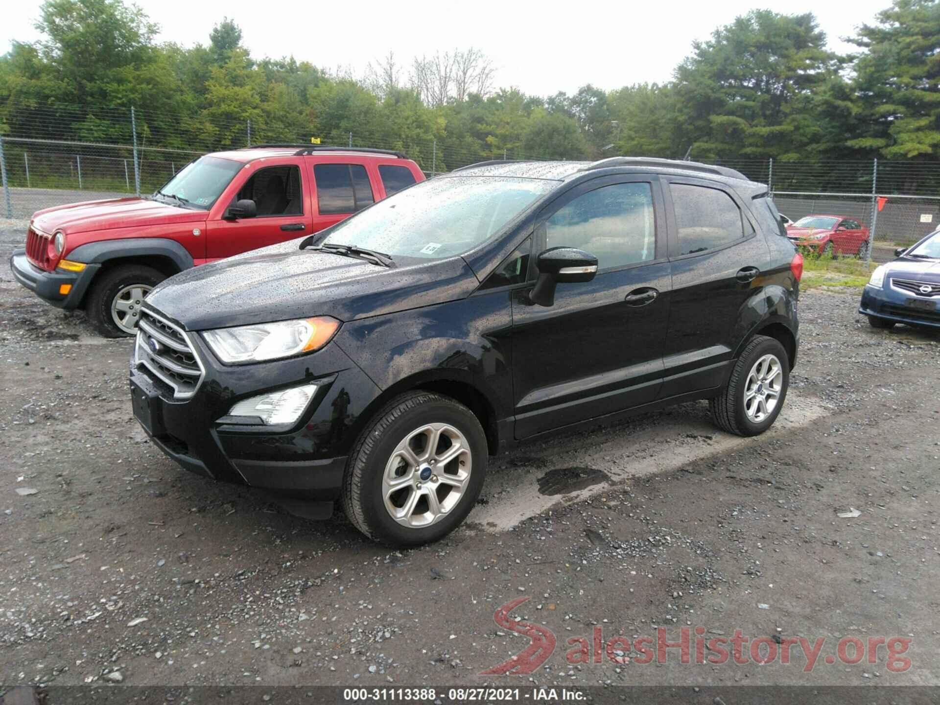 MAJ6S3GL8KC282580 2019 FORD ECOSPORT