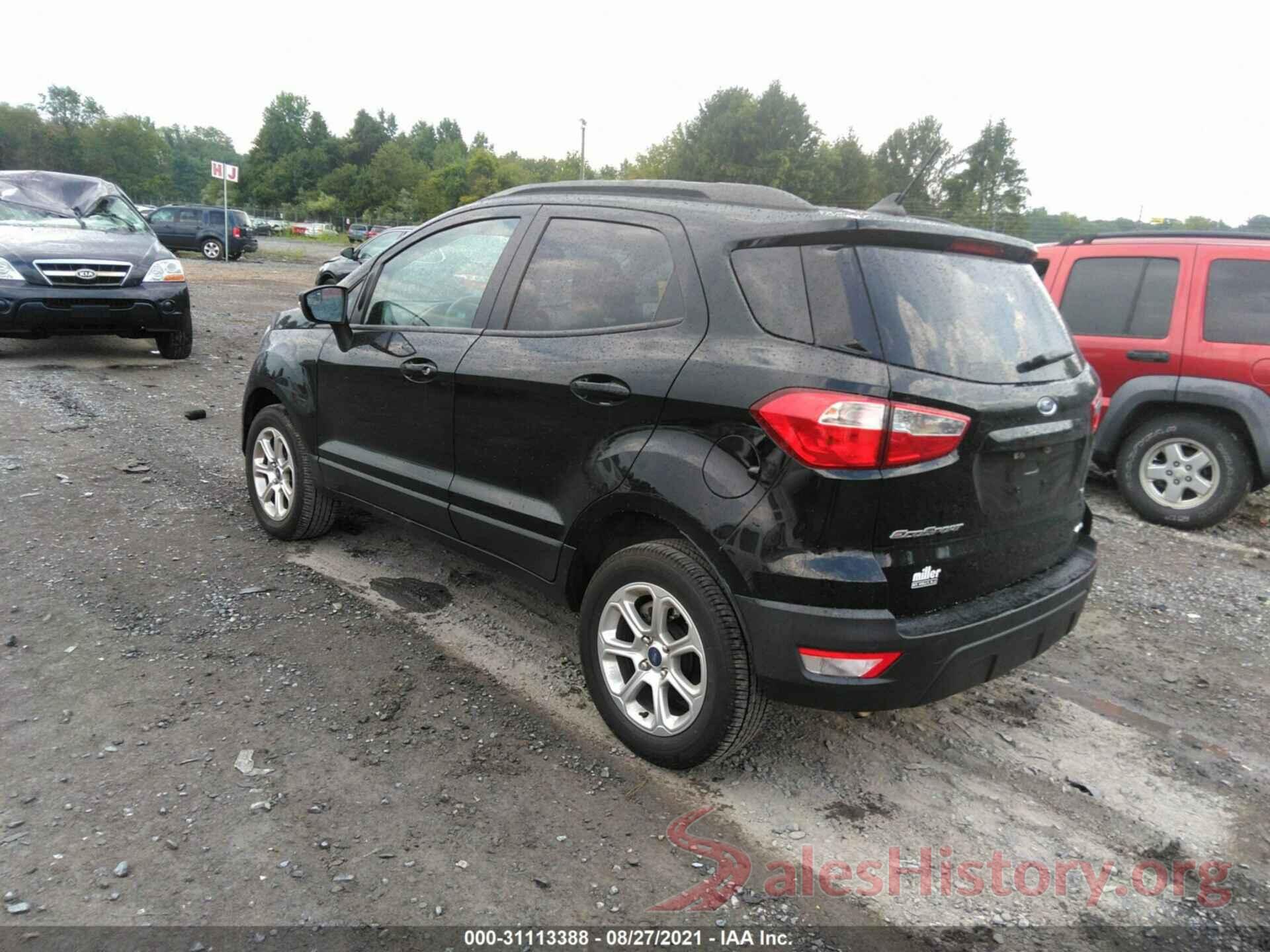 MAJ6S3GL8KC282580 2019 FORD ECOSPORT