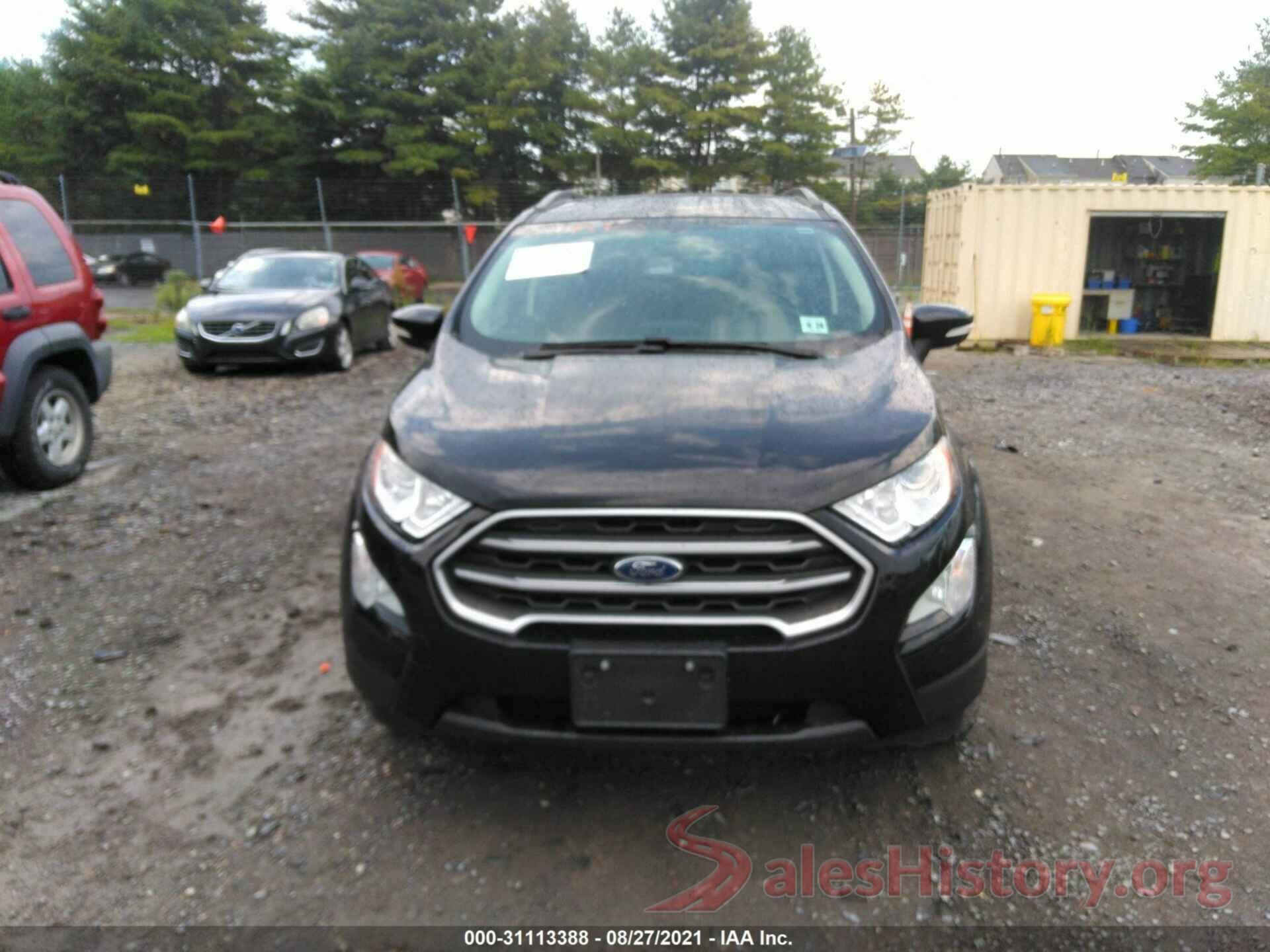 MAJ6S3GL8KC282580 2019 FORD ECOSPORT