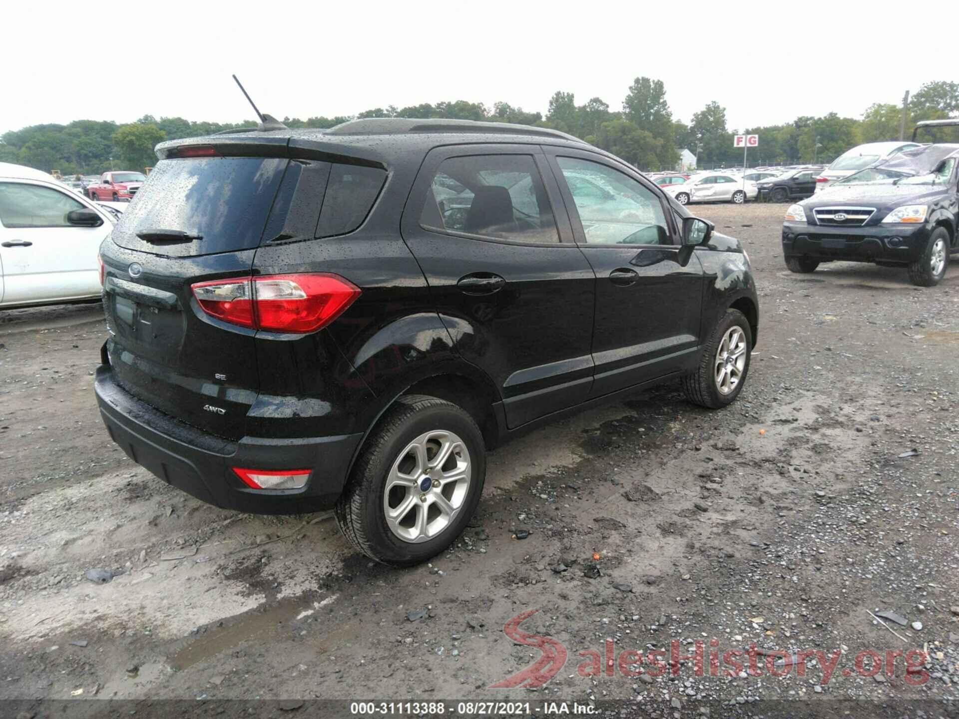 MAJ6S3GL8KC282580 2019 FORD ECOSPORT