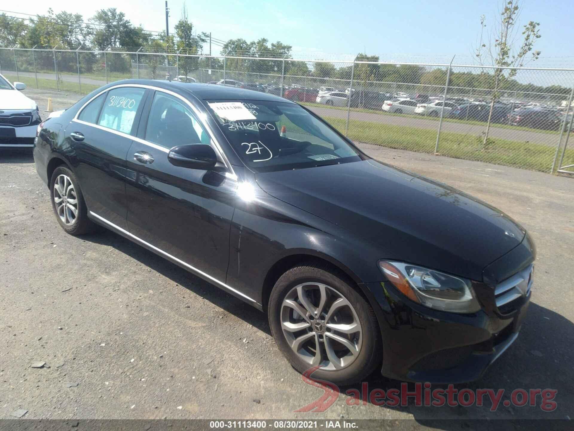 55SWF4KB6JU252352 2018 MERCEDES-BENZ C-CLASS