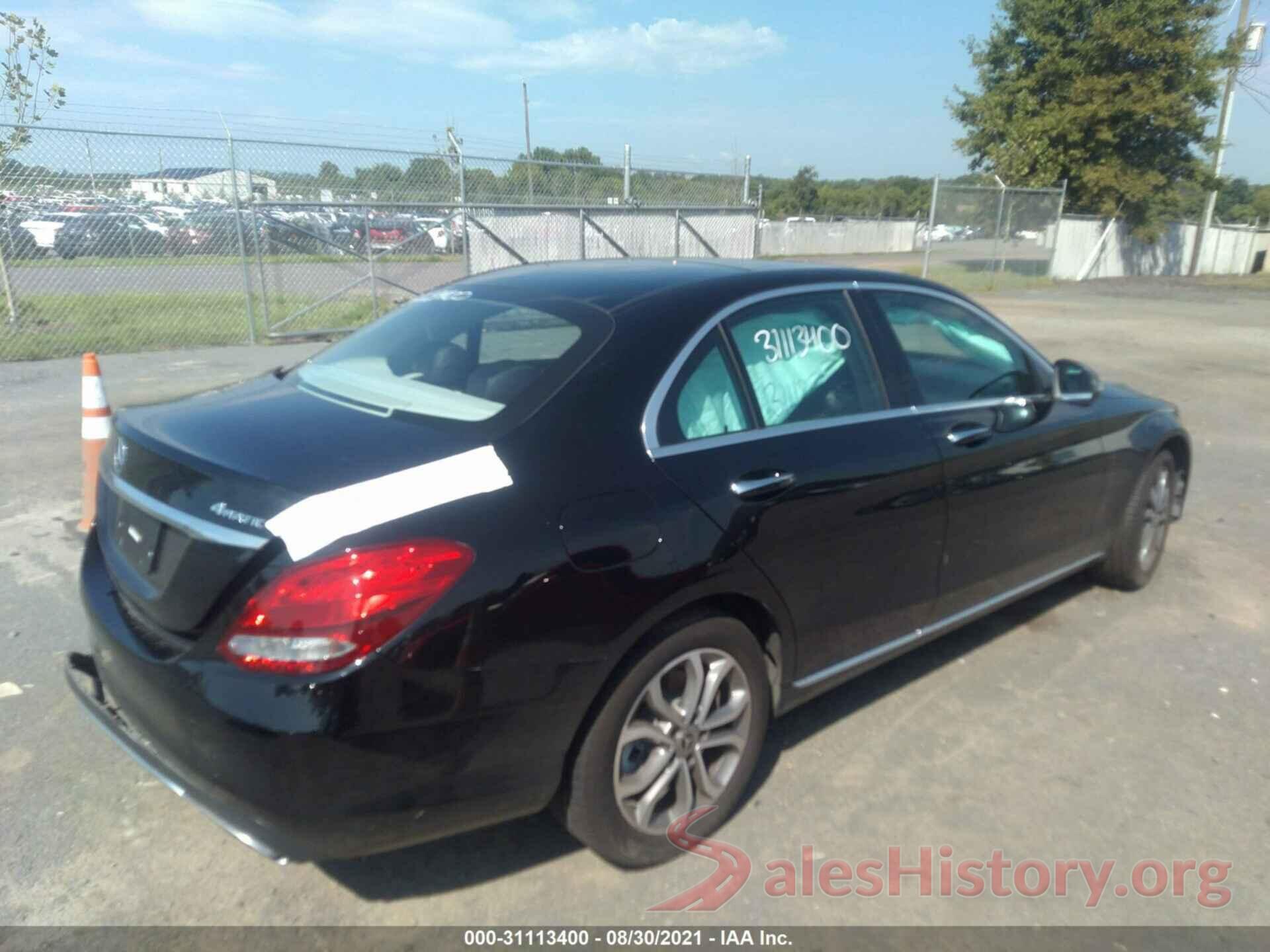 55SWF4KB6JU252352 2018 MERCEDES-BENZ C-CLASS