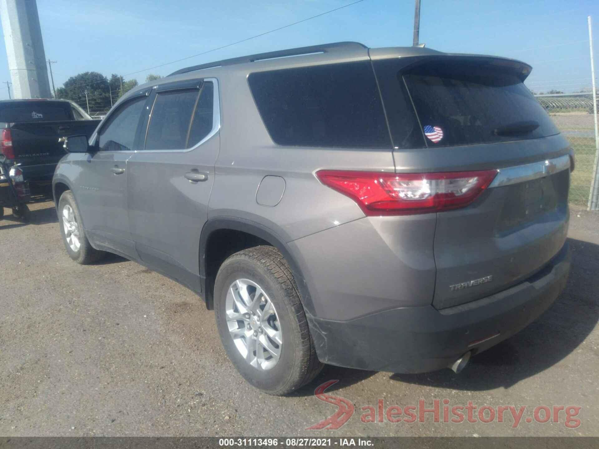 1GNERGKW4KJ179492 2019 CHEVROLET TRAVERSE