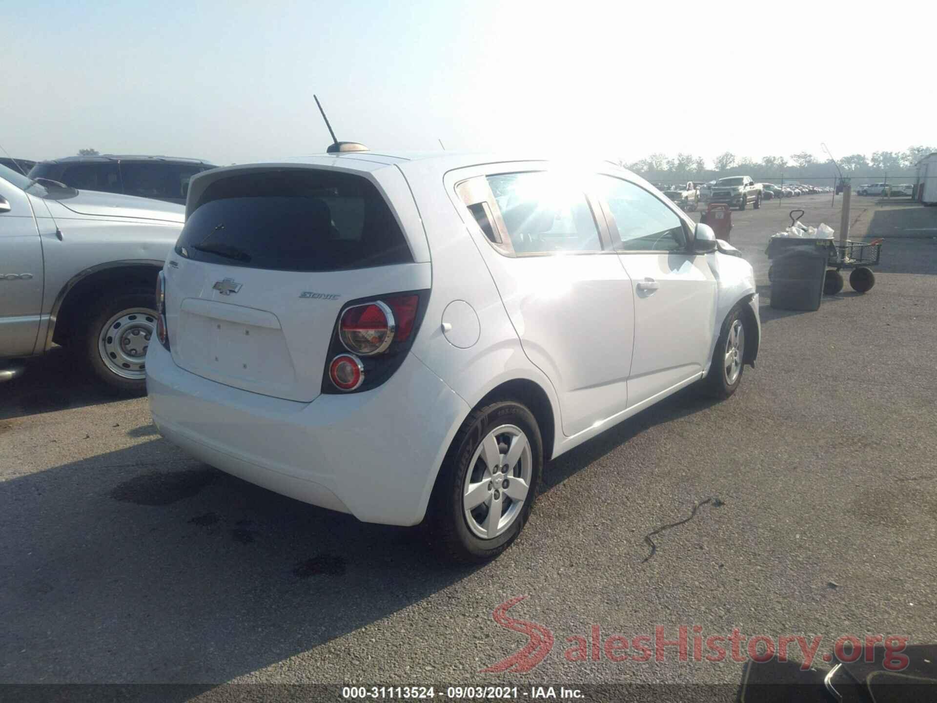 1G1JA6SHXG4182826 2016 CHEVROLET SONIC