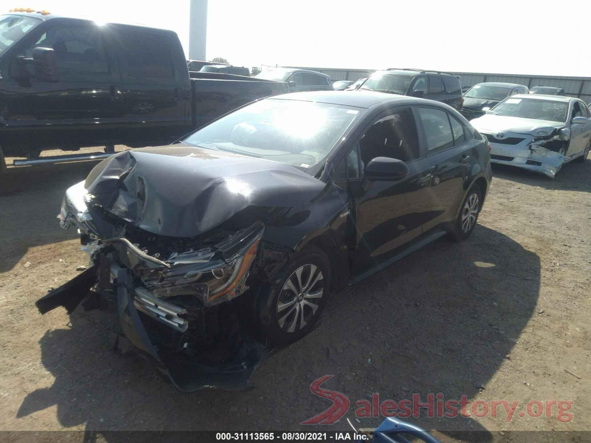 JTDEAMDE6MJ016946 2021 TOYOTA COROLLA