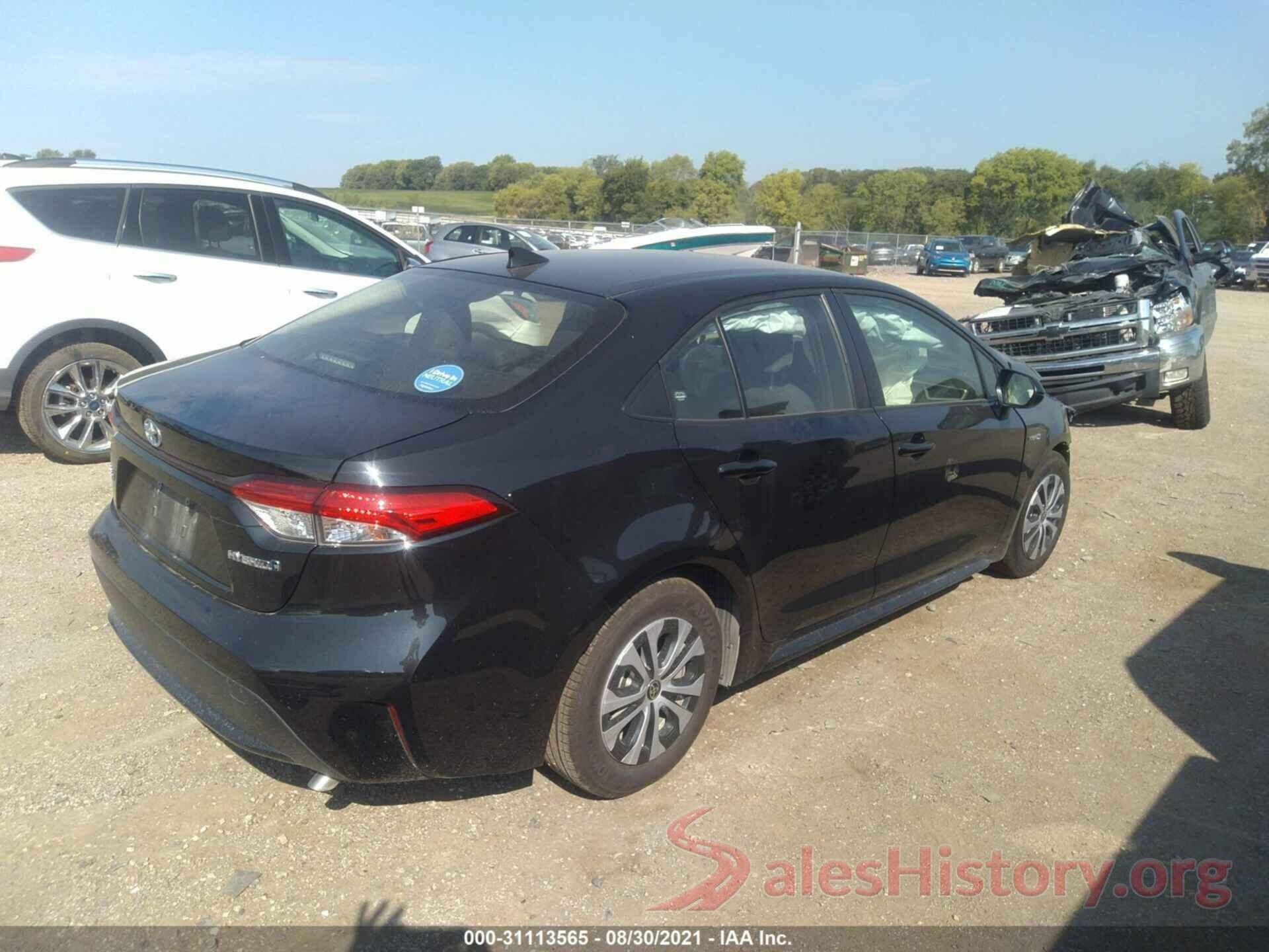 JTDEAMDE6MJ016946 2021 TOYOTA COROLLA