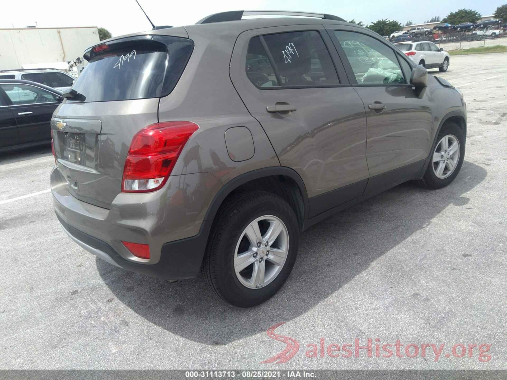 KL7CJLSB9MB330527 2021 CHEVROLET TRAX