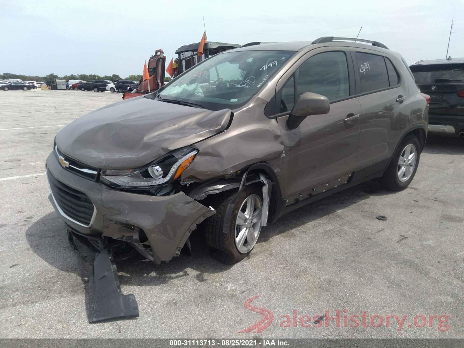 KL7CJLSB9MB330527 2021 CHEVROLET TRAX