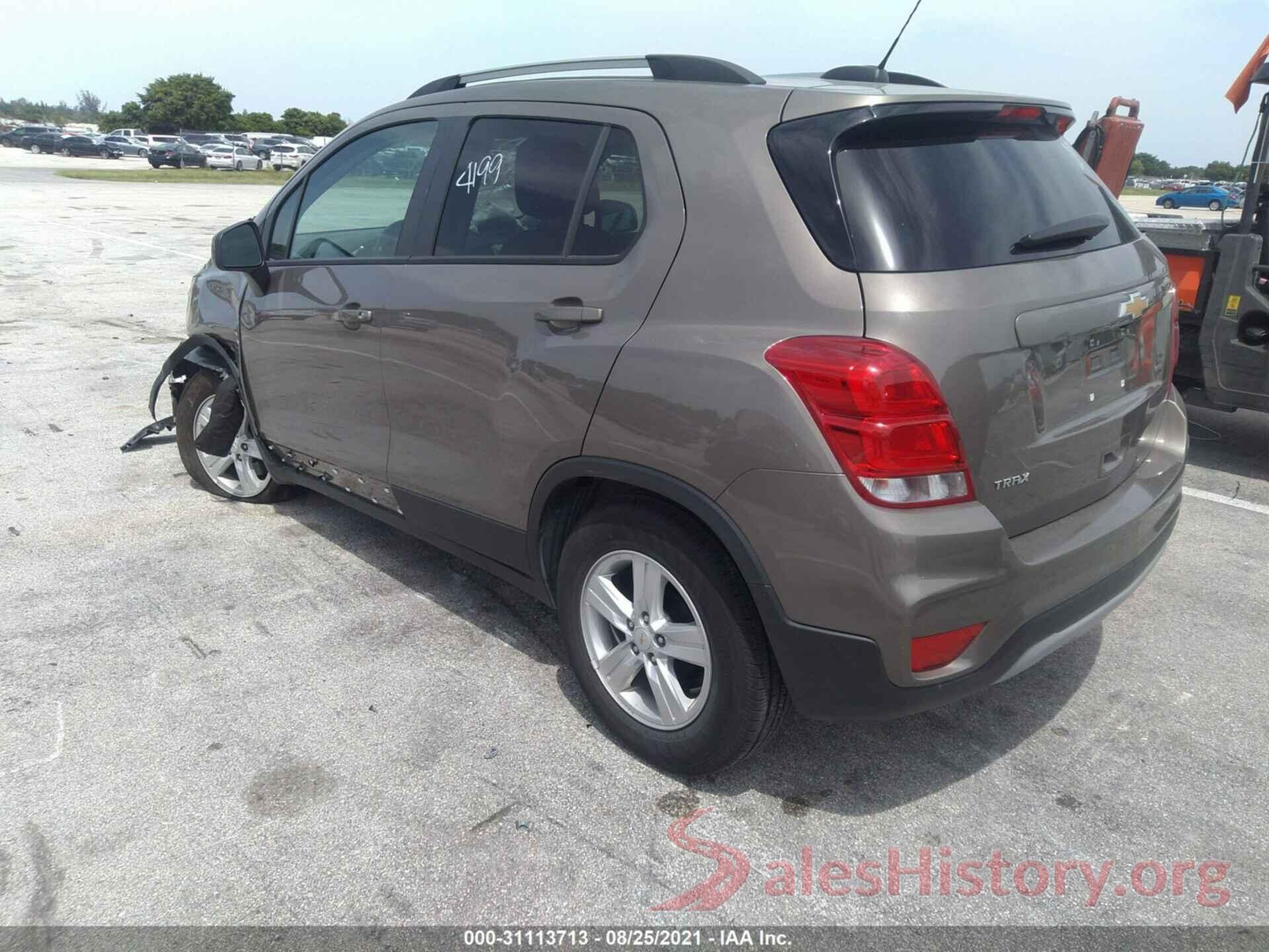 KL7CJLSB9MB330527 2021 CHEVROLET TRAX