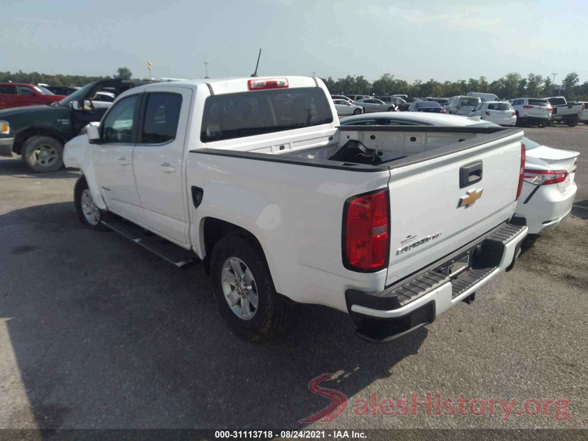 1GCGSBEN9K1301596 2019 CHEVROLET COLORADO