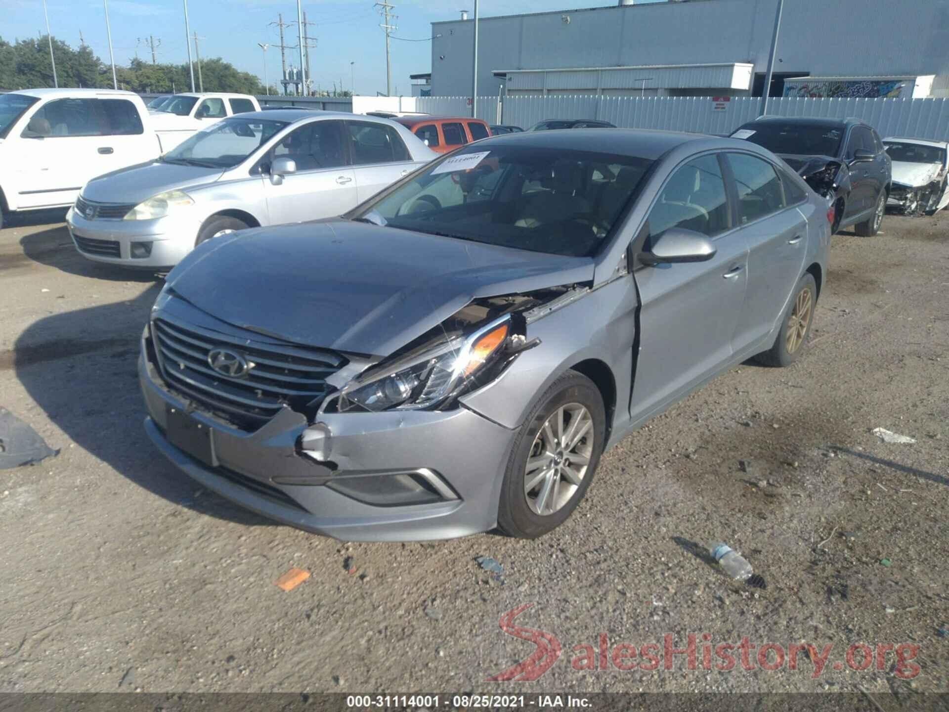 5NPE24AF4GH322485 2016 HYUNDAI SONATA