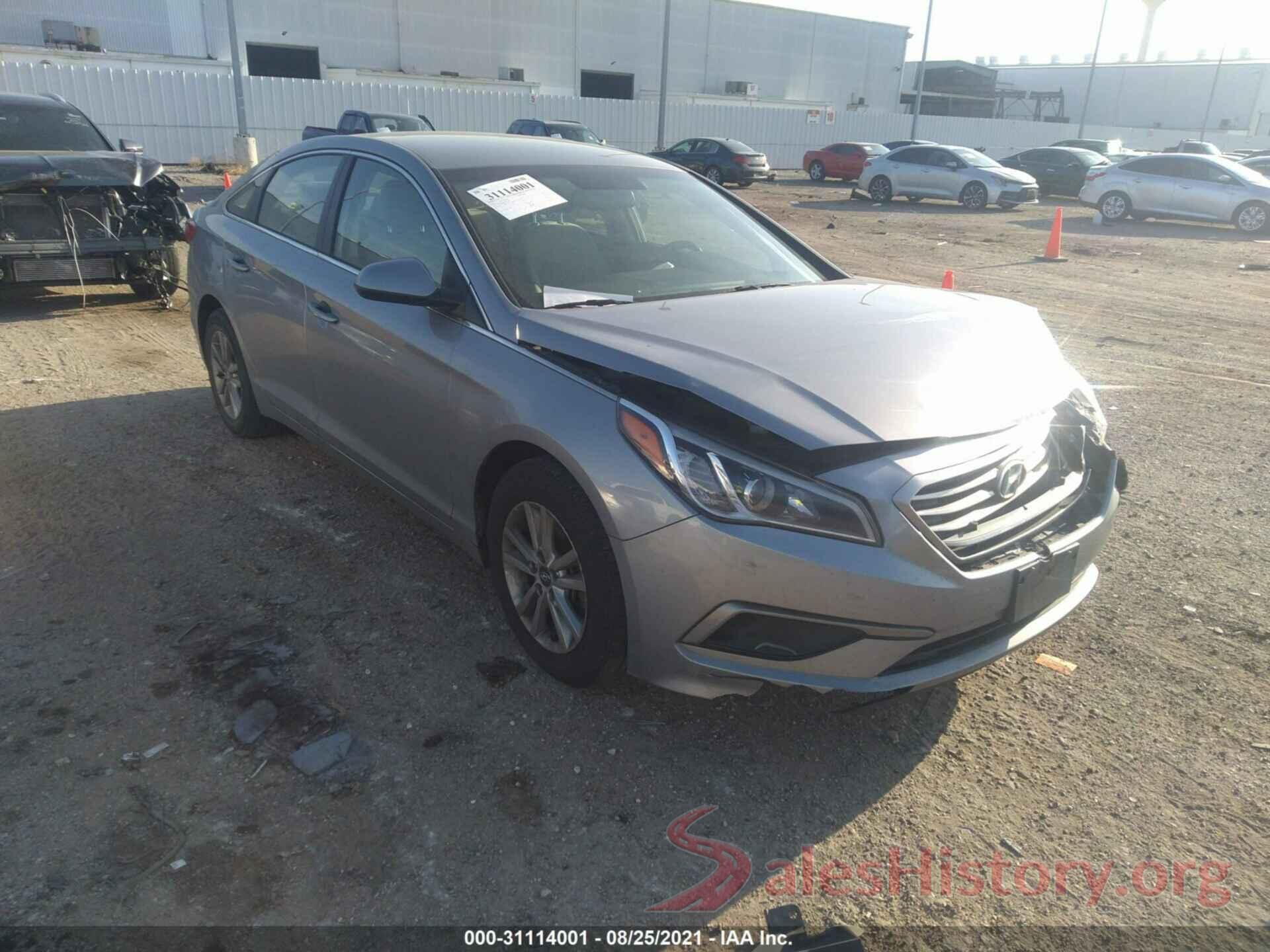 5NPE24AF4GH322485 2016 HYUNDAI SONATA