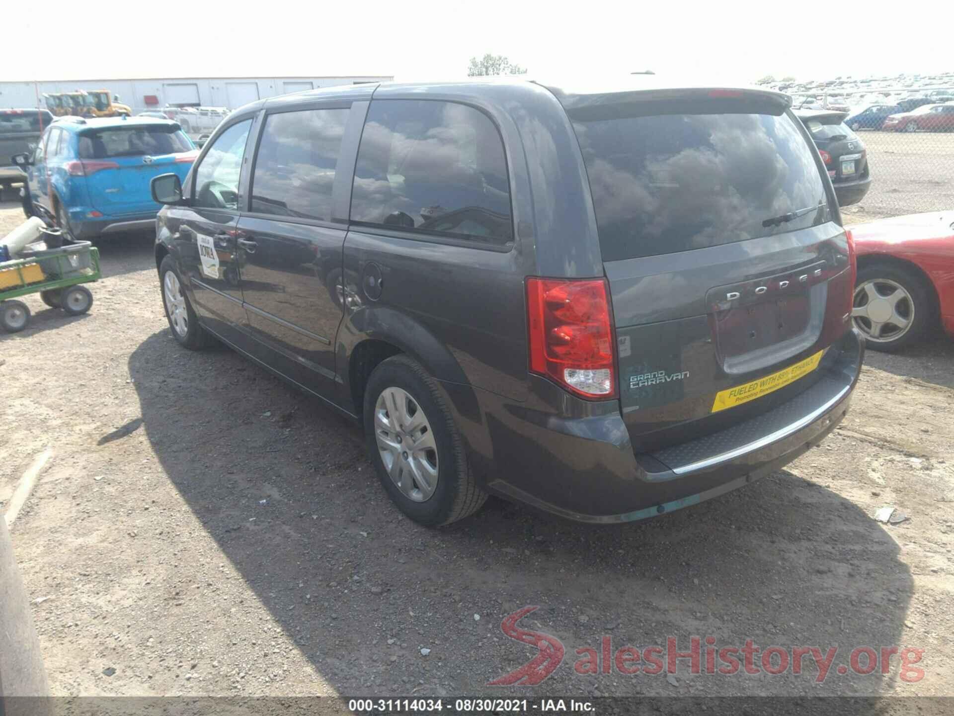 2C4RDGBG0GR171135 2016 DODGE GRAND CARAVAN