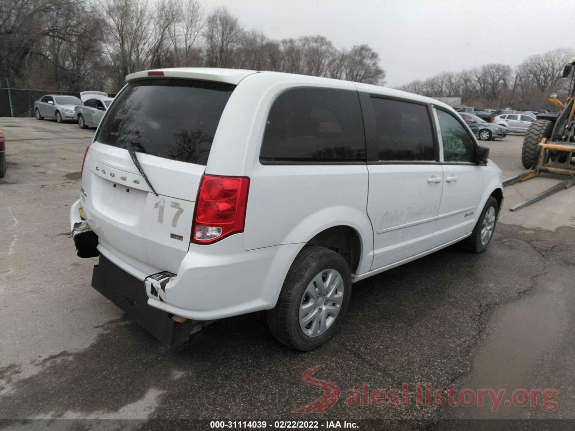 2C4RDGBG0GR377717 2016 DODGE GRAND CARAVAN