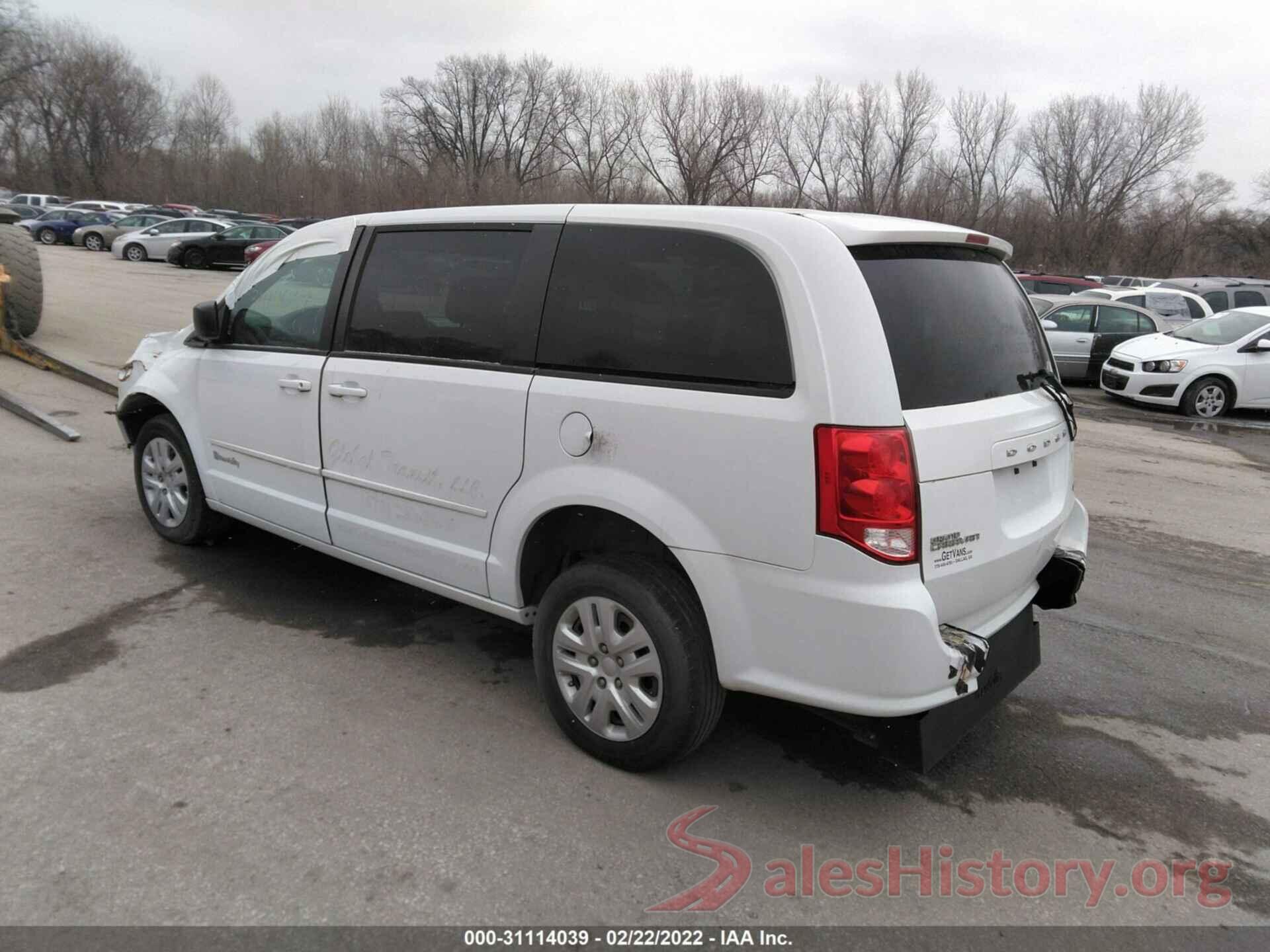 2C4RDGBG0GR377717 2016 DODGE GRAND CARAVAN