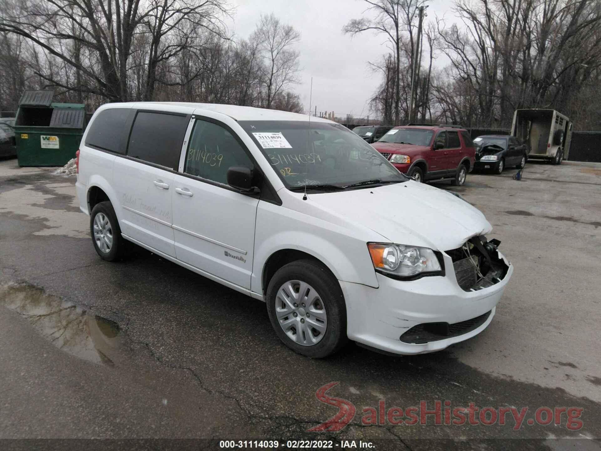 2C4RDGBG0GR377717 2016 DODGE GRAND CARAVAN