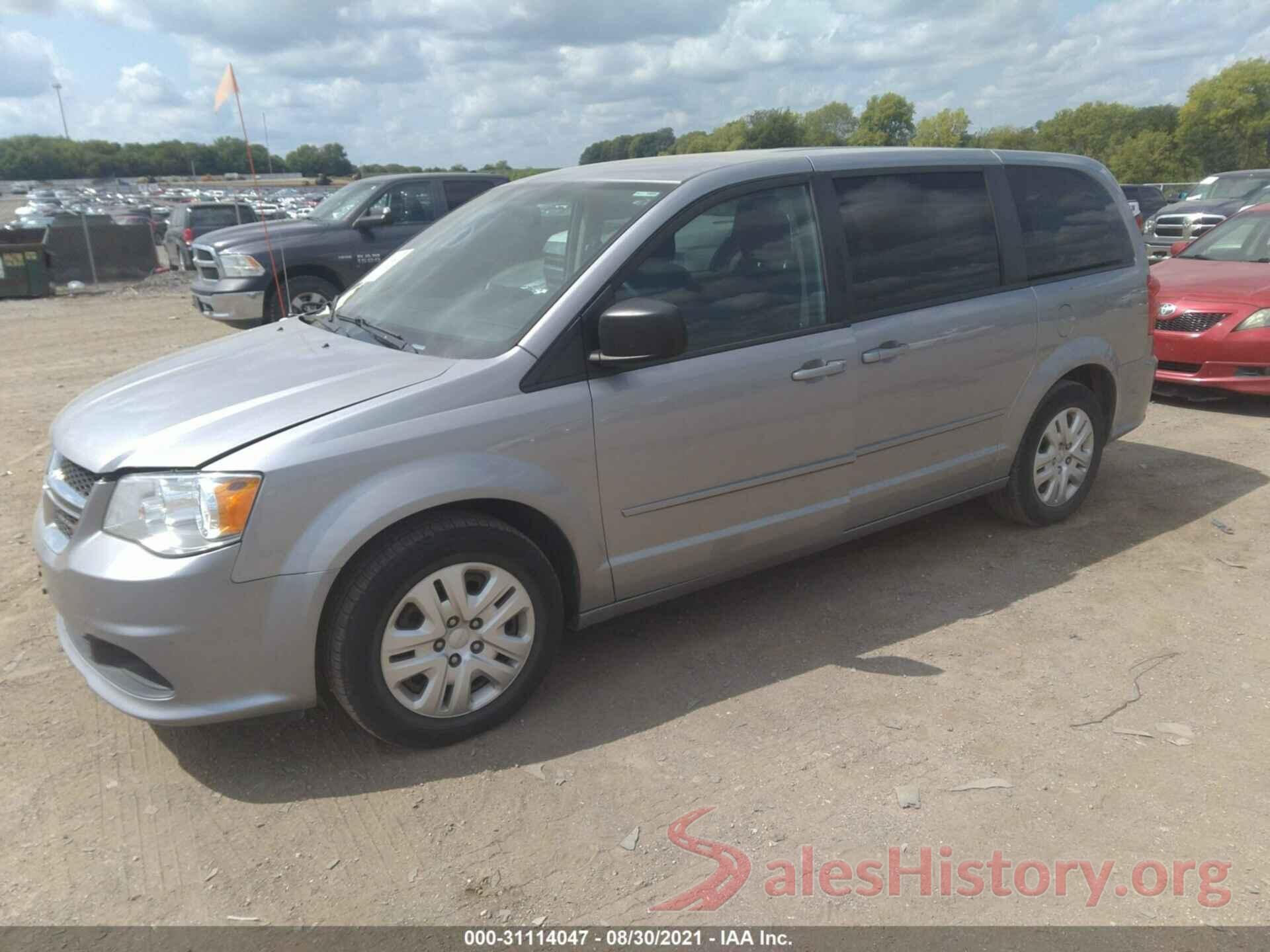 2C4RDGBG0HR738462 2017 DODGE GRAND CARAVAN