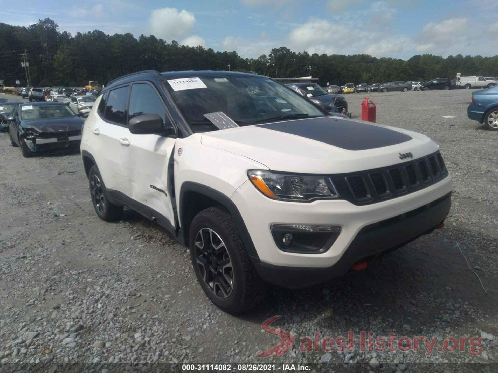 3C4NJDDB2LT177405 2020 JEEP COMPASS