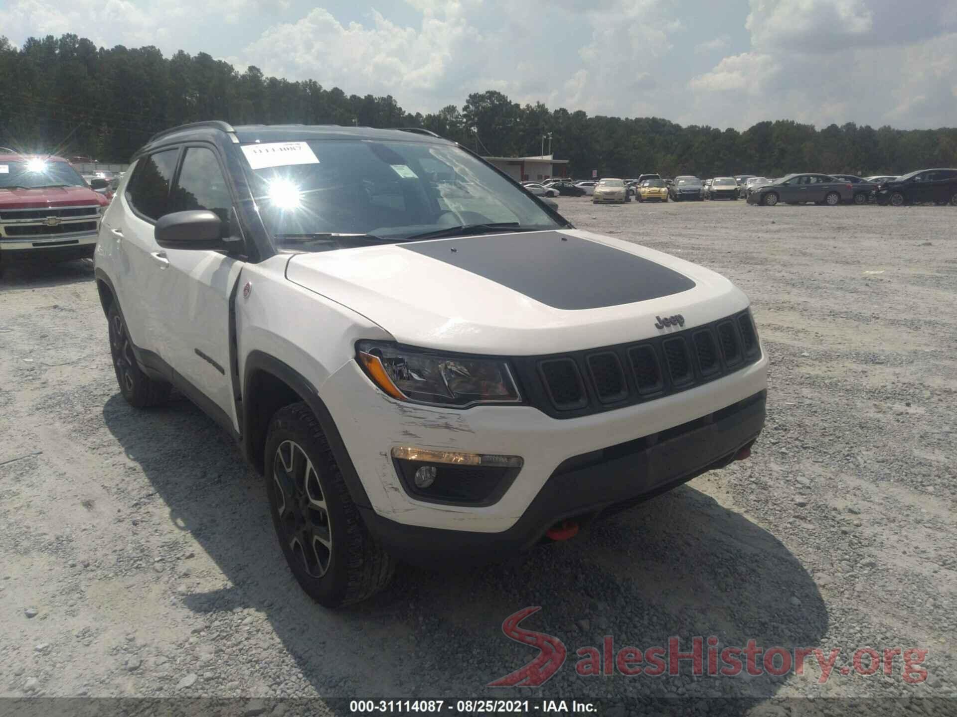 3C4NJDDB3LT232671 2020 JEEP COMPASS