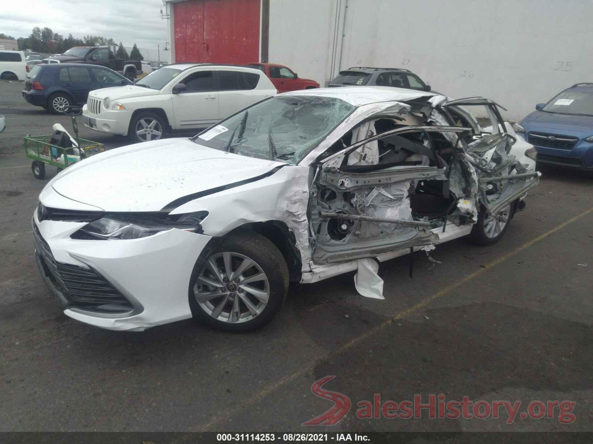 4T1C11AK6MU593468 2021 TOYOTA CAMRY