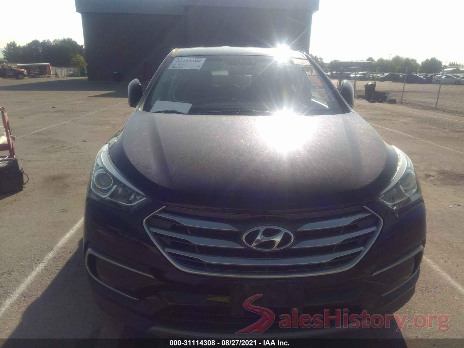 5XYZTDLB9HG381226 2017 HYUNDAI SANTA FE SPORT