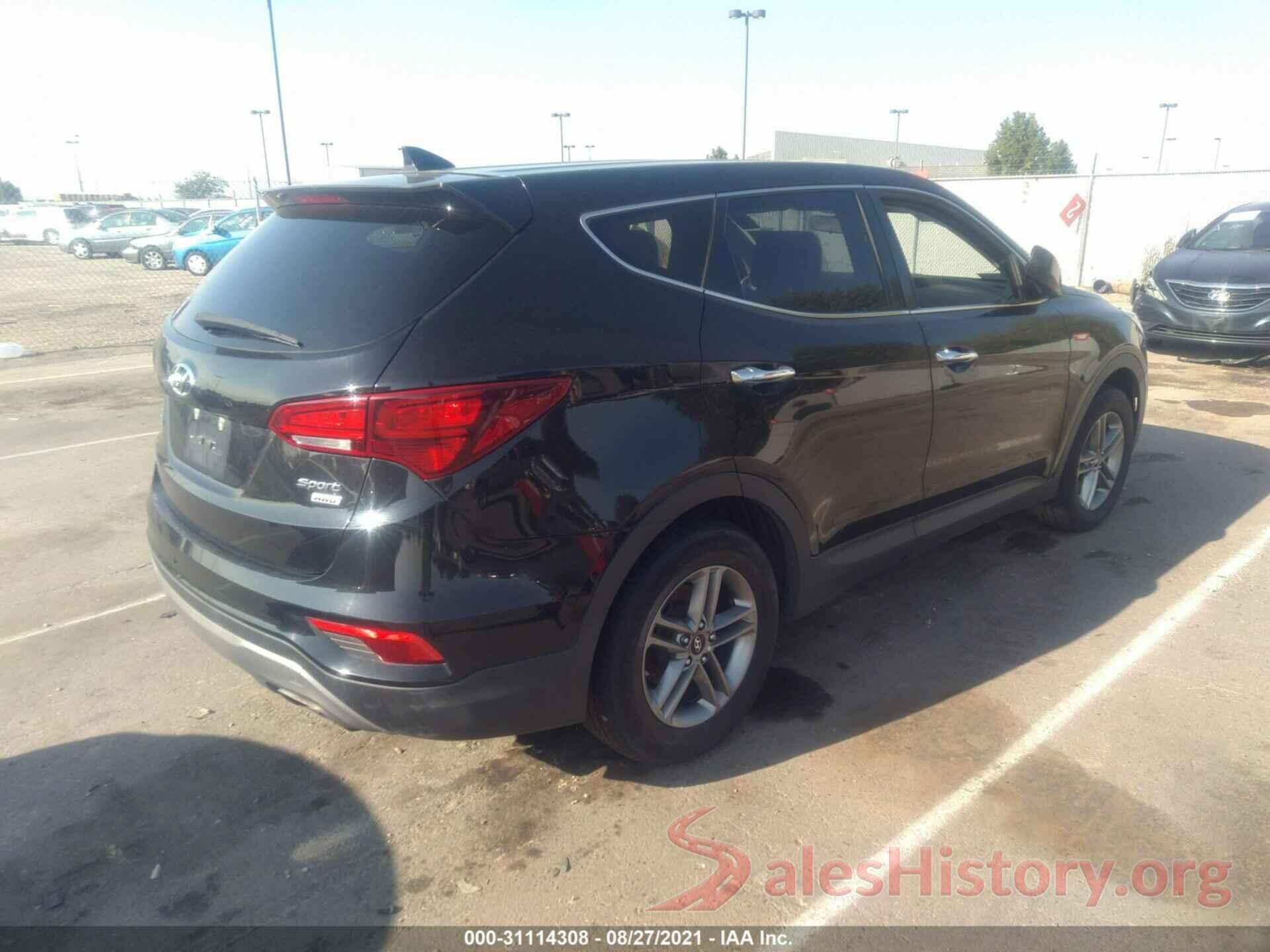 5XYZTDLB9HG381226 2017 HYUNDAI SANTA FE SPORT