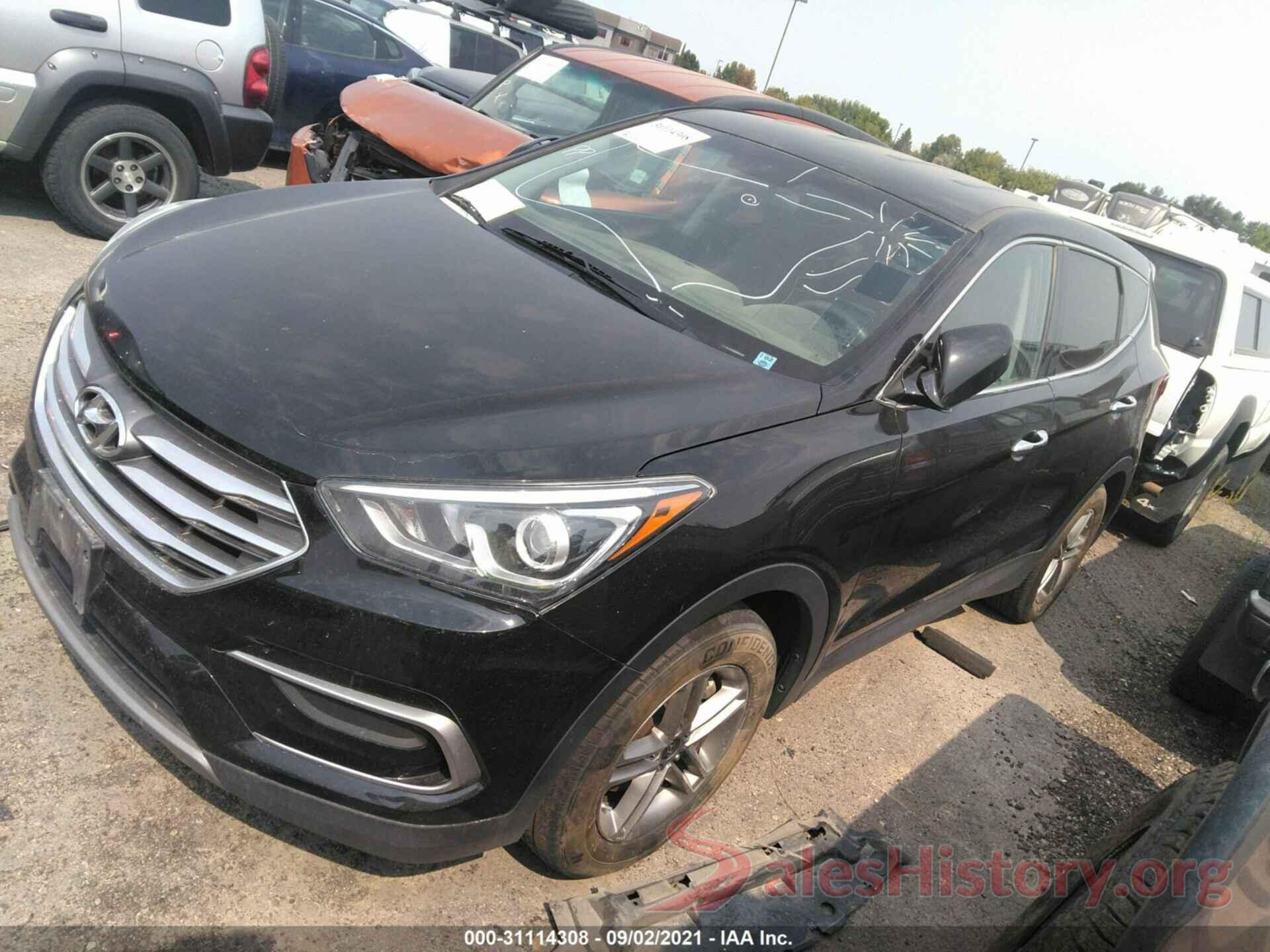 5XYZTDLB9HG381226 2017 HYUNDAI SANTA FE SPORT