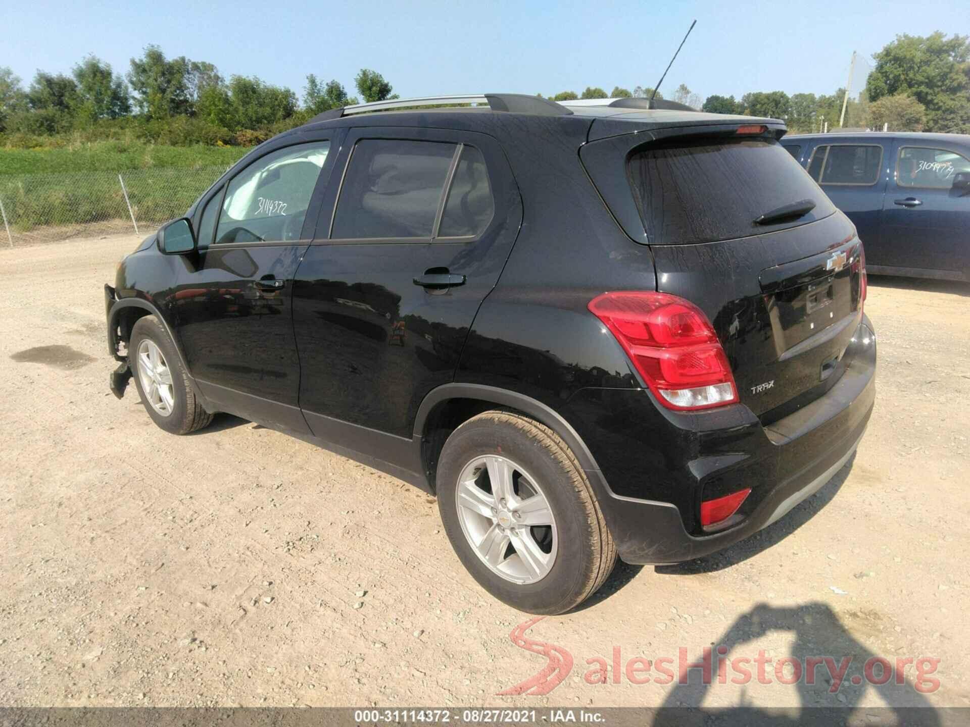 KL7CJLSB4MB323646 2021 CHEVROLET TRAX