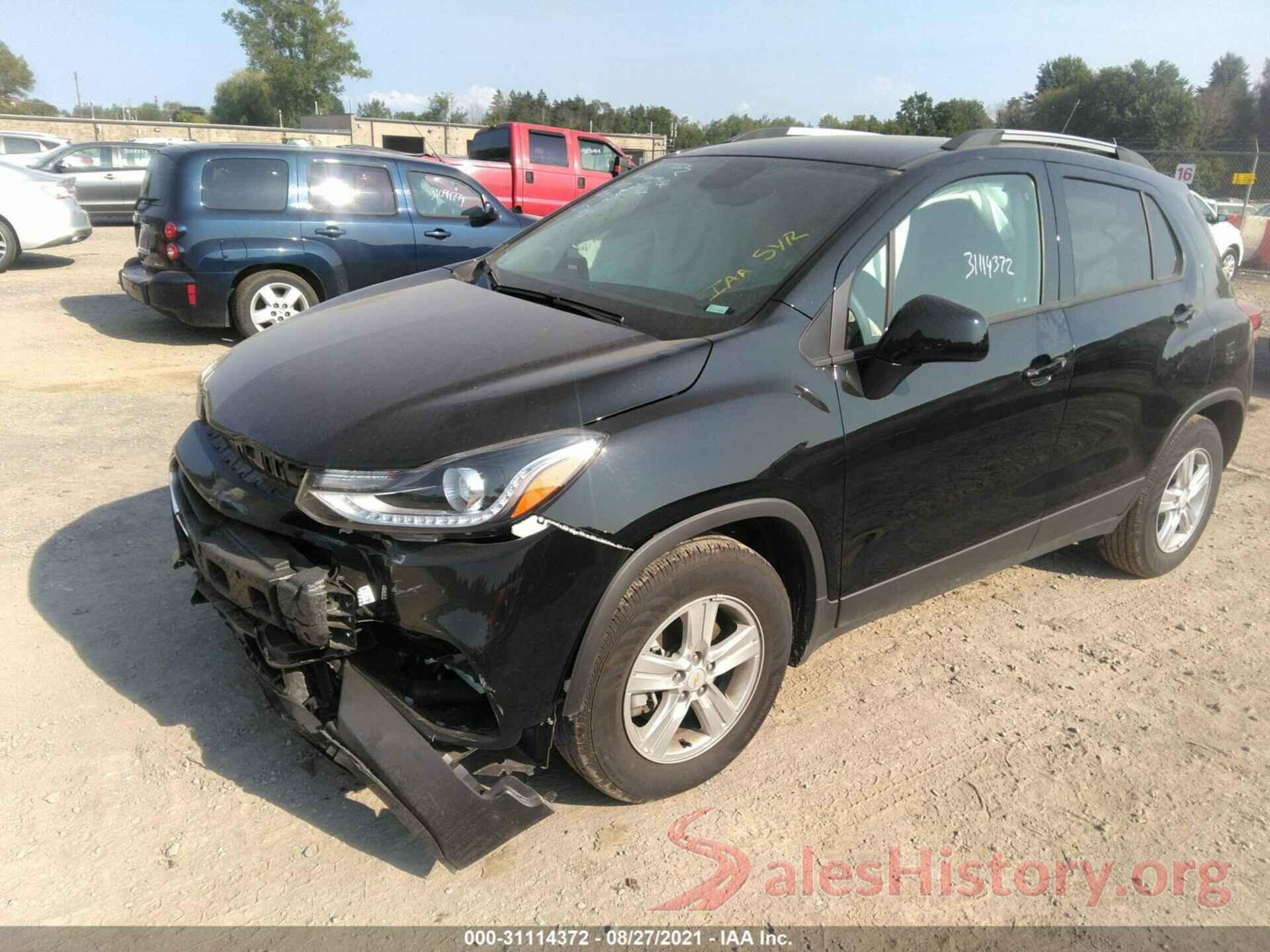 KL7CJLSB4MB323646 2021 CHEVROLET TRAX