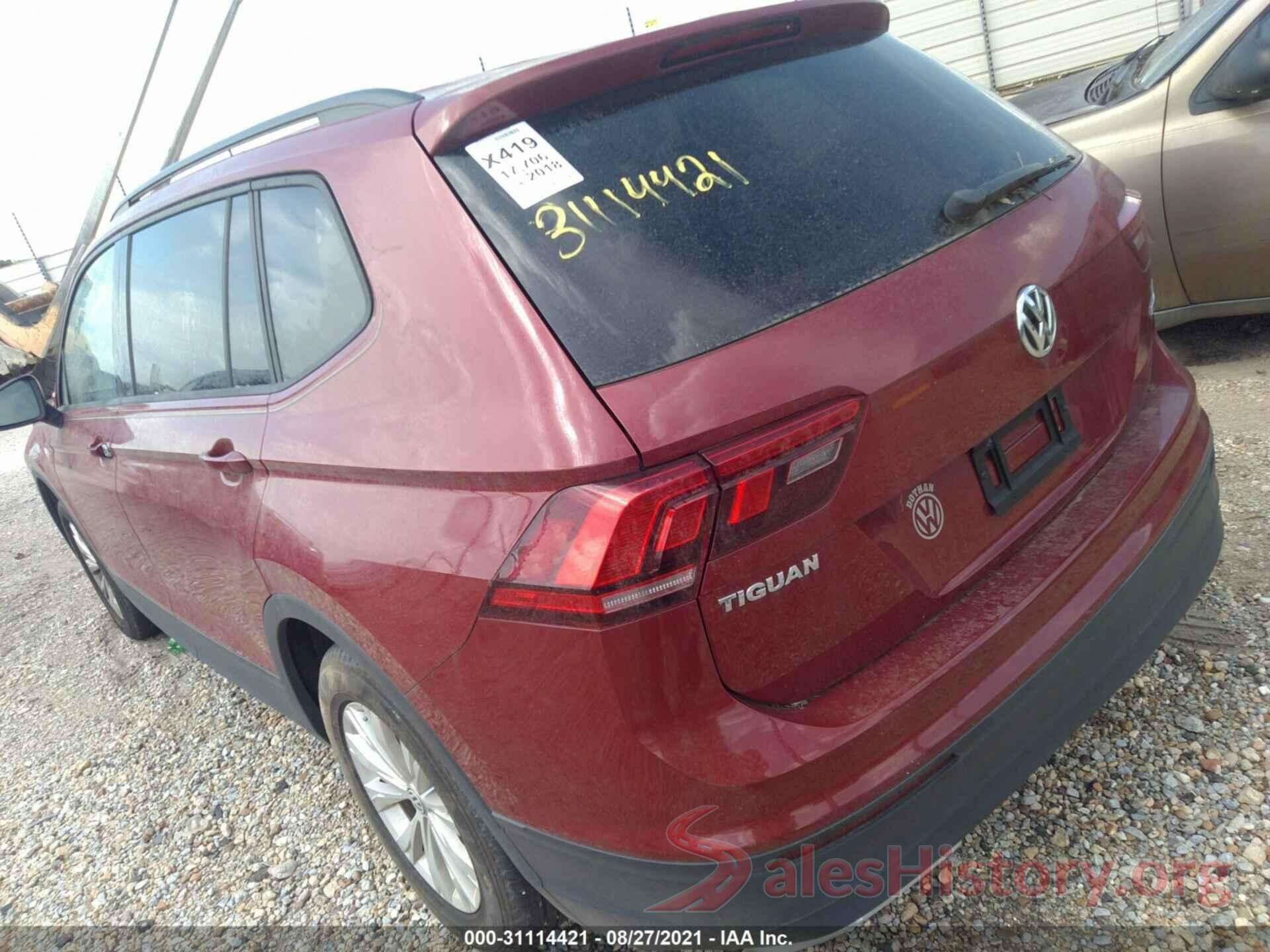 3VV0B7AX1JM049965 2018 VOLKSWAGEN TIGUAN