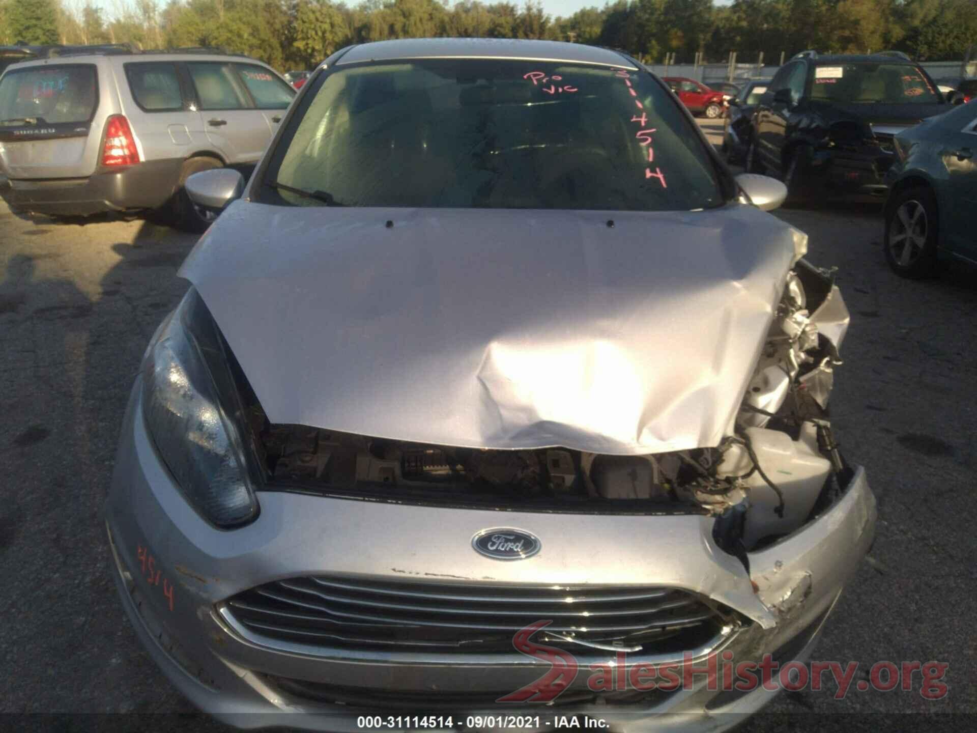 3FADP4AJ0HM126319 2017 FORD FIESTA