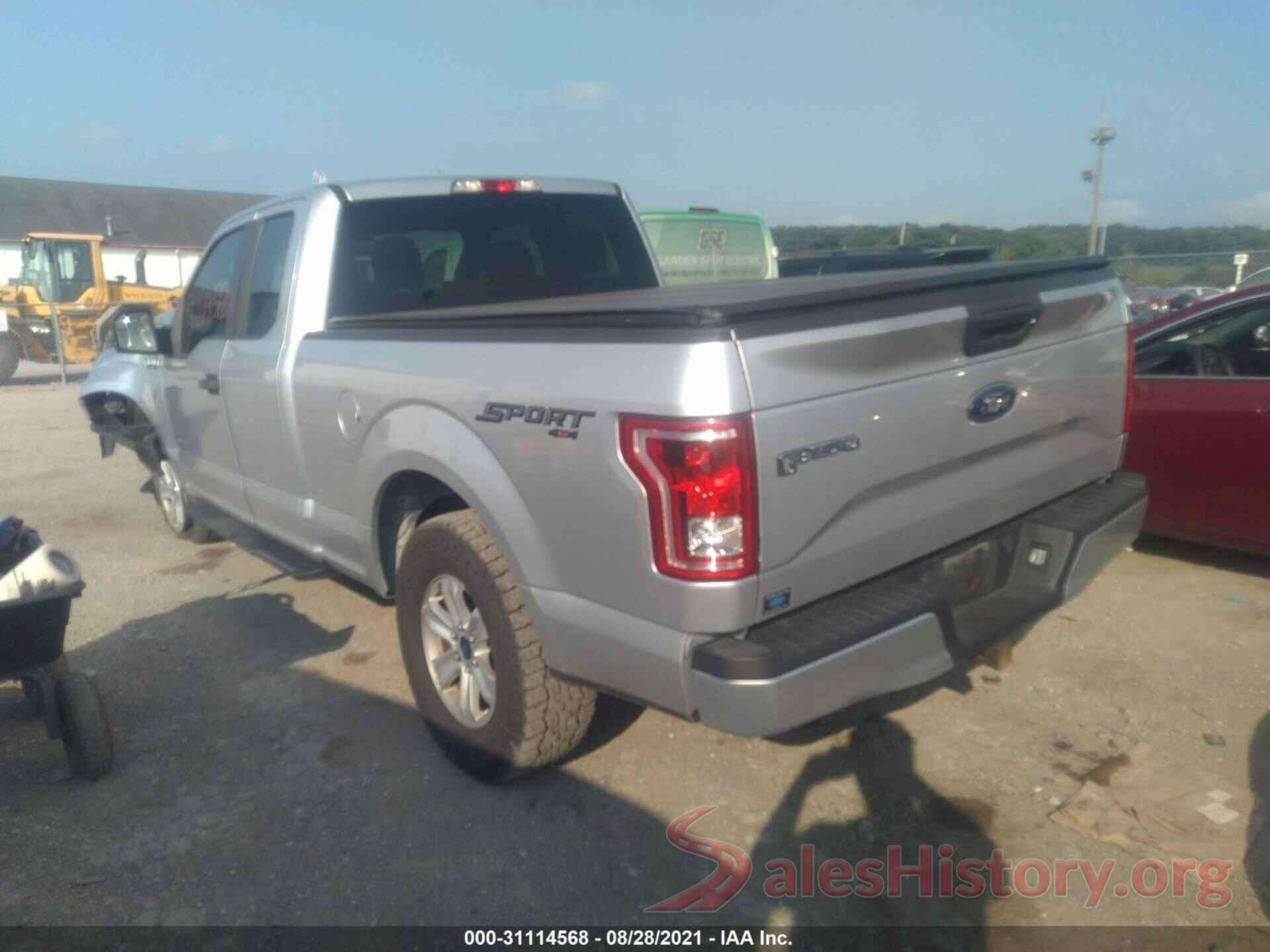 1FTEX1EP7GFC78625 2016 FORD F-150