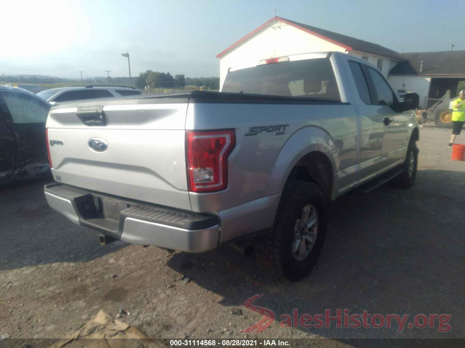 1FTEX1EP7GFC78625 2016 FORD F-150