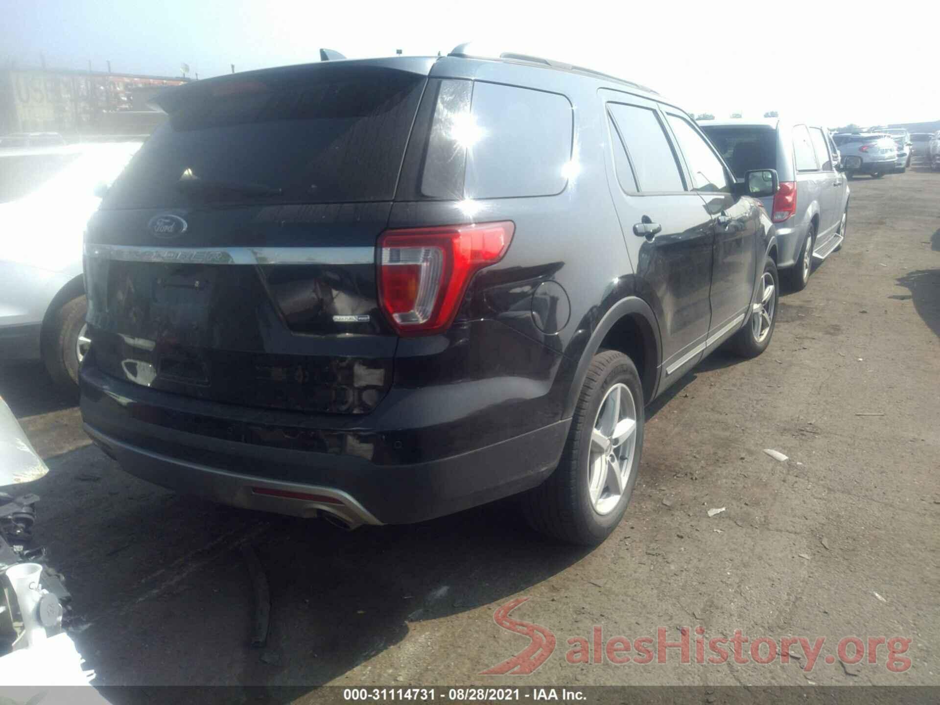 1FM5K8D88GGC73974 2016 FORD EXPLORER